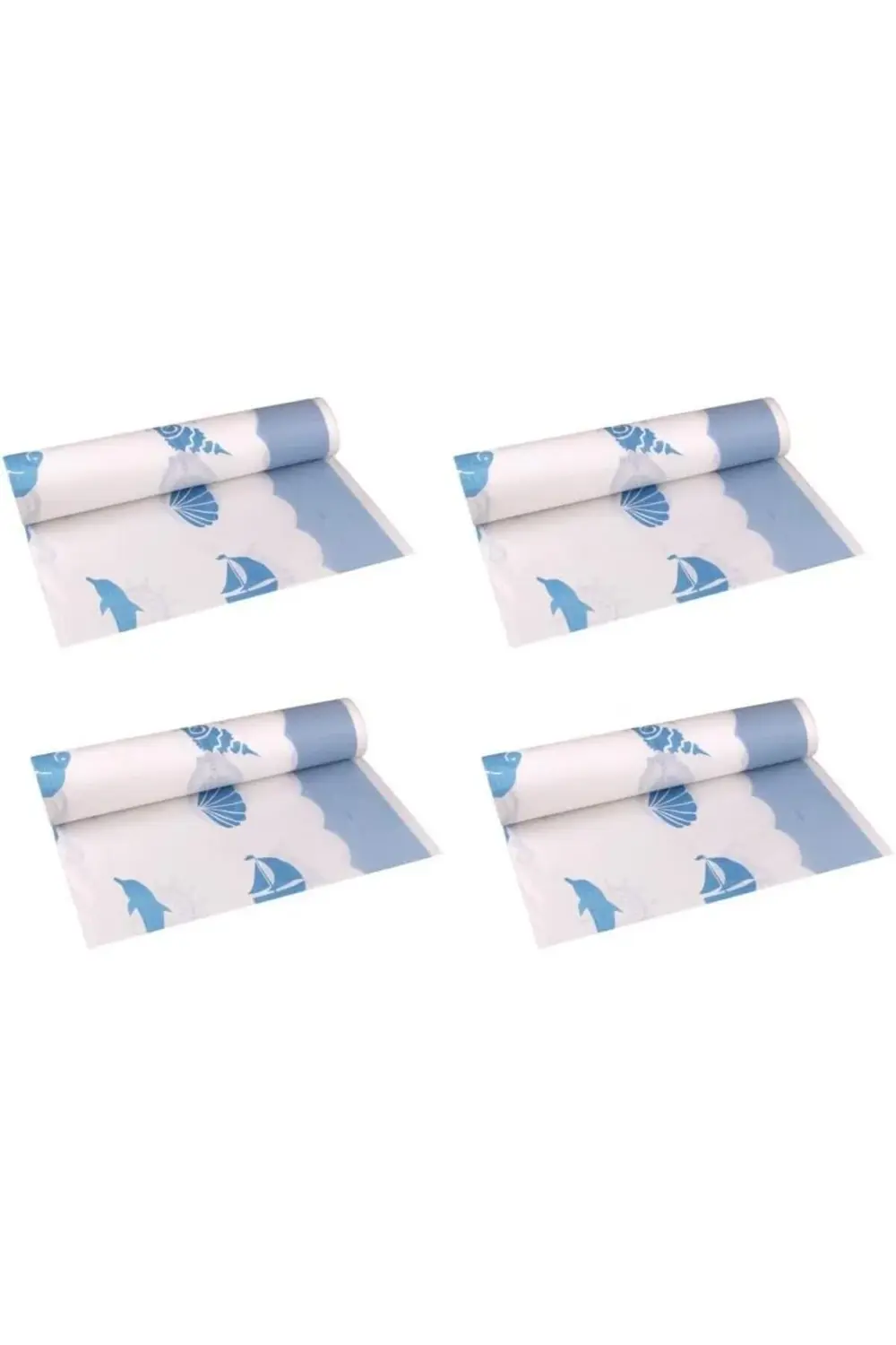 4 Adet Denzici Desenli Kağıt Masa Örtüsü (64 Masalık) 1175260