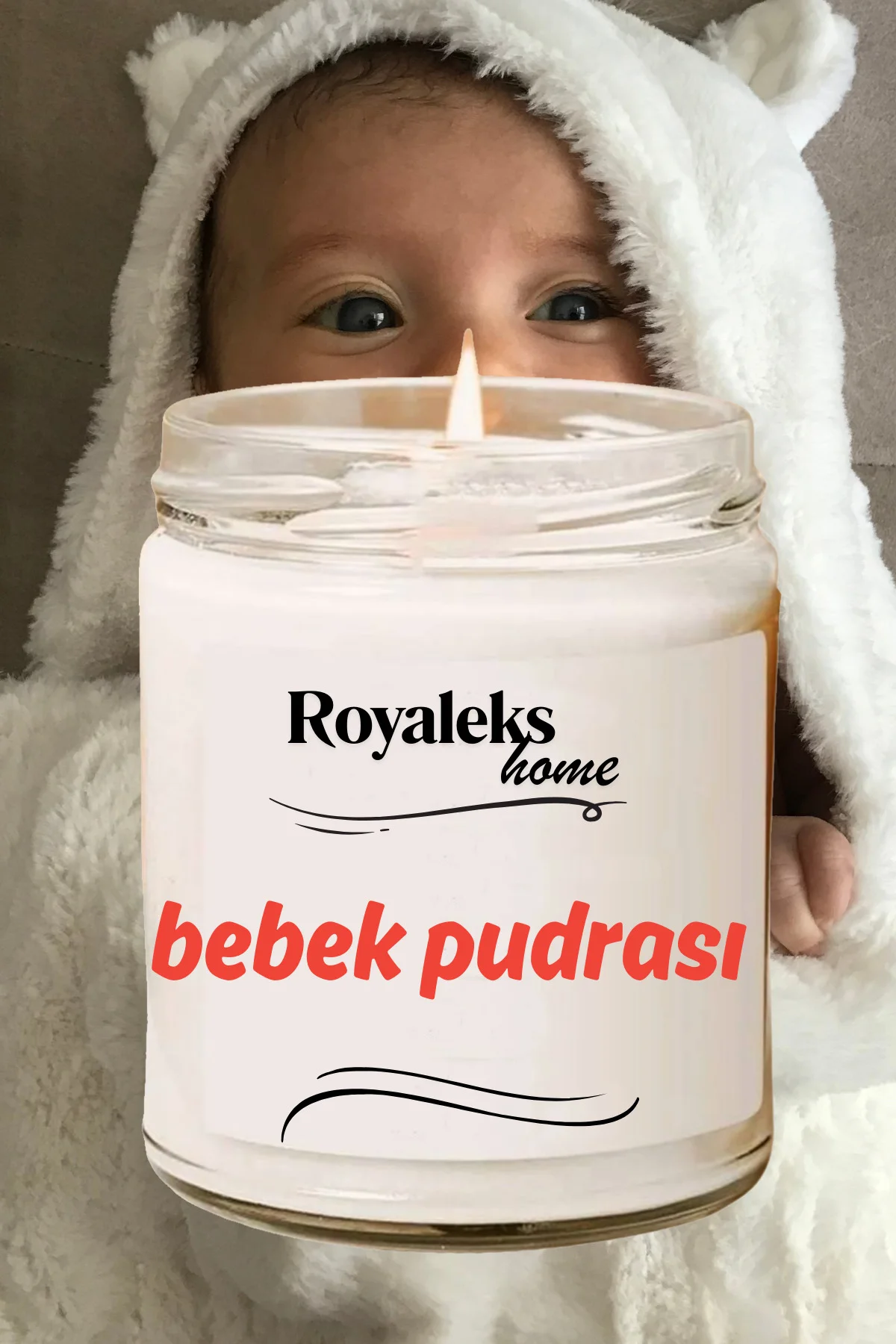 4 Adet Doğal Özel Seri Kokulu Dekoratif Kavanoz Mum 4X210 cc - Hu