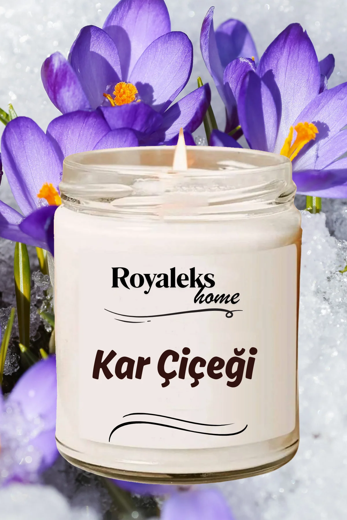 4 Adet Doğal Özel Seri Kokulu Dekoratif Kavanoz Mum 4X210 cc - Ba