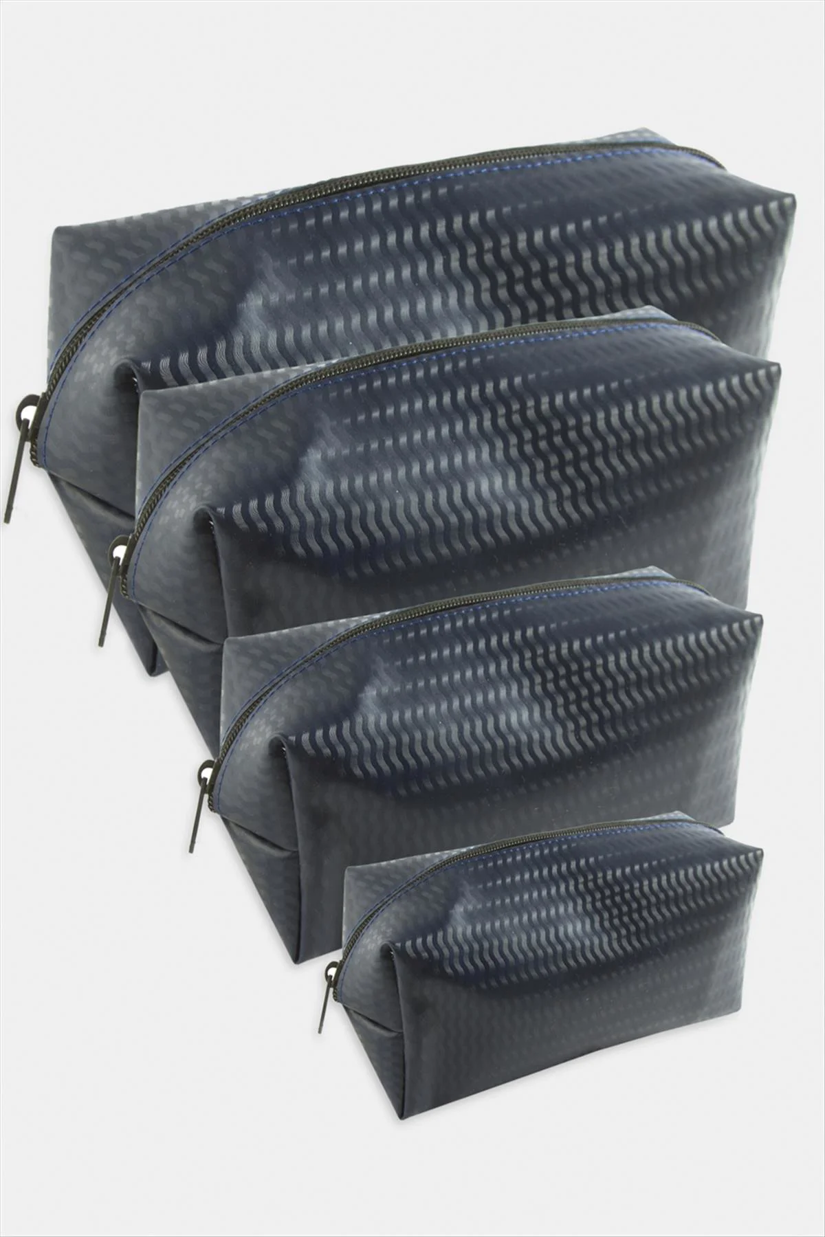 4 Adet El Tutmalı Makyaj Çantası