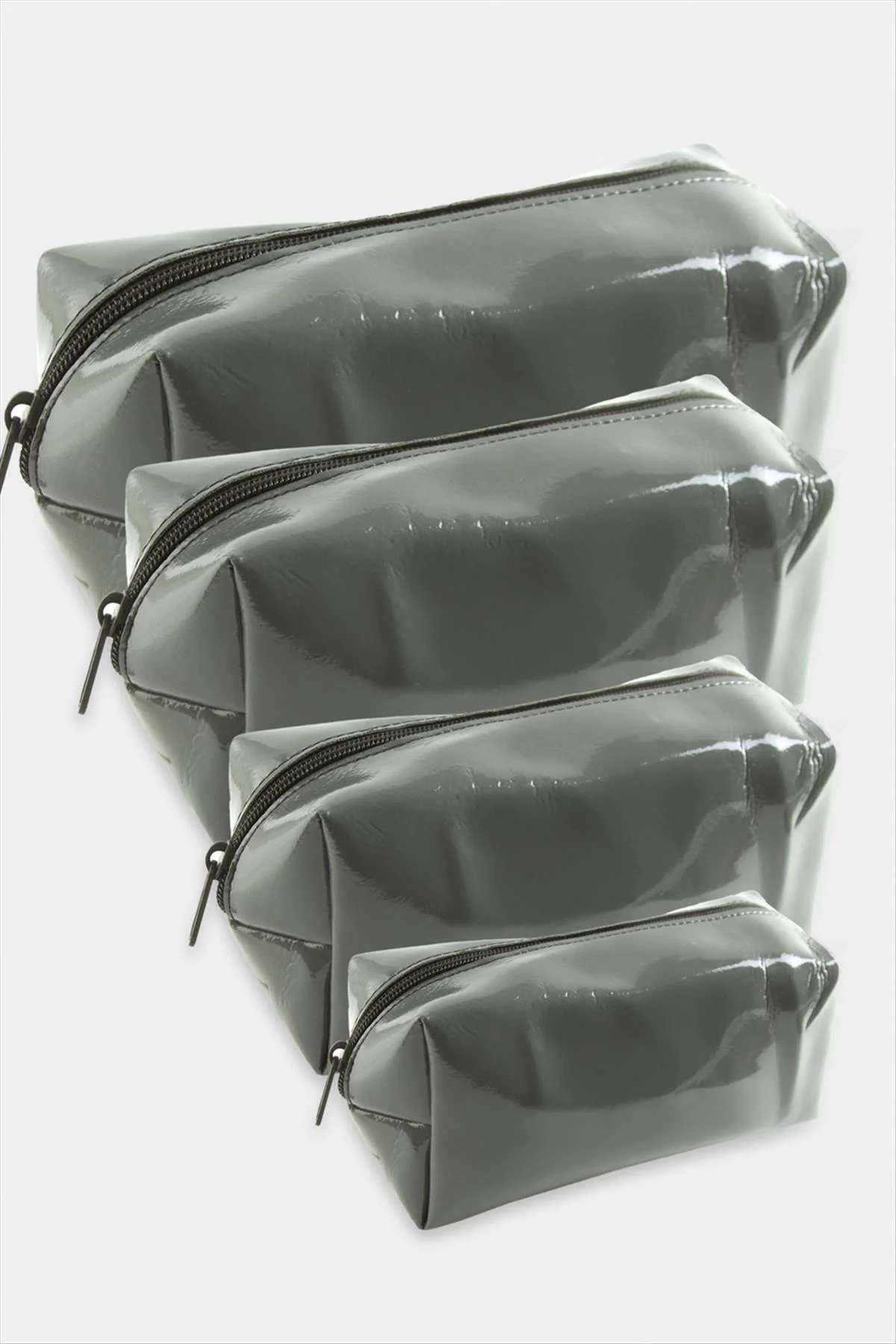 4 Adet El Tutmalı Makyaj Çantası