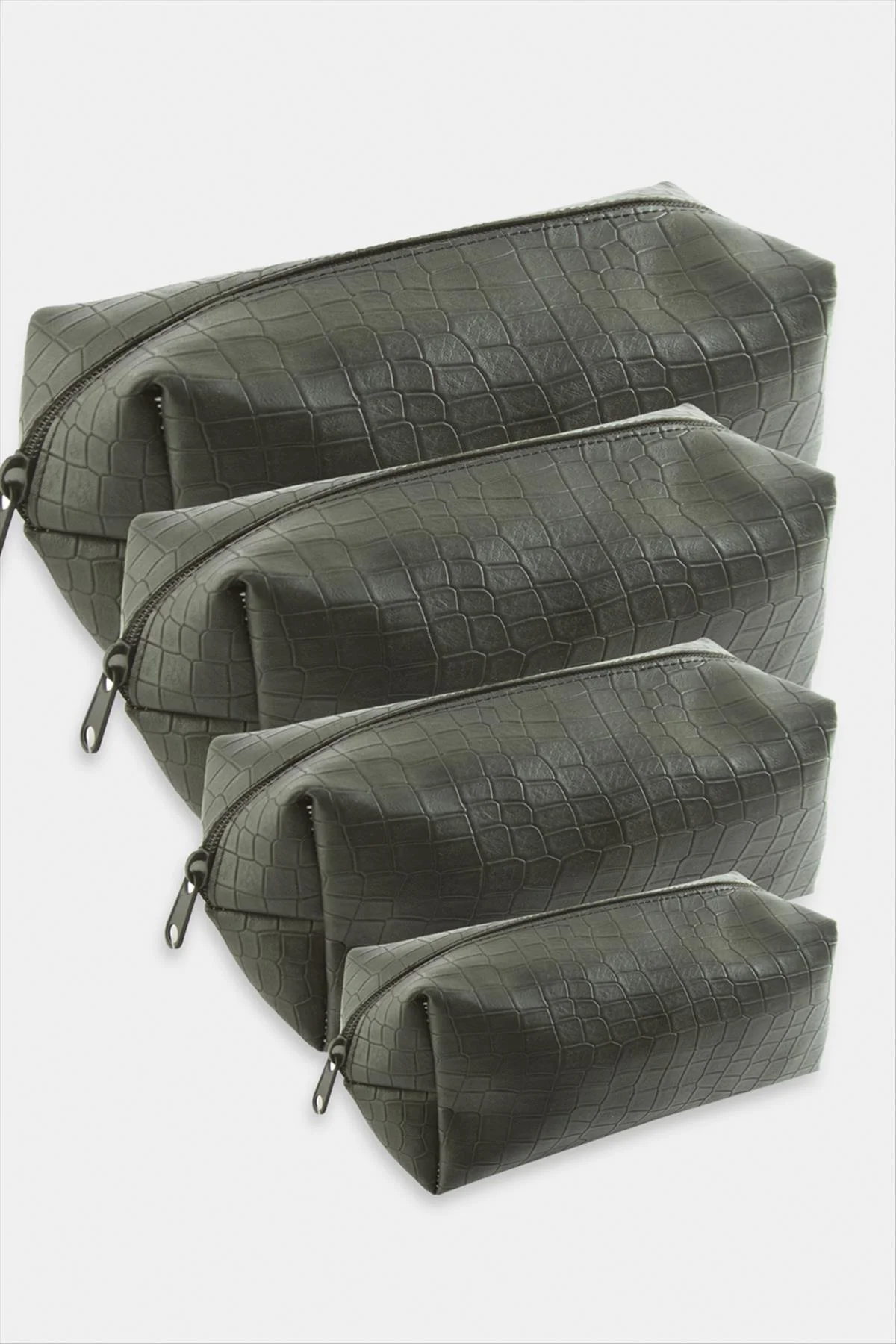 4 Adet El Tutmalı Makyaj Çantası