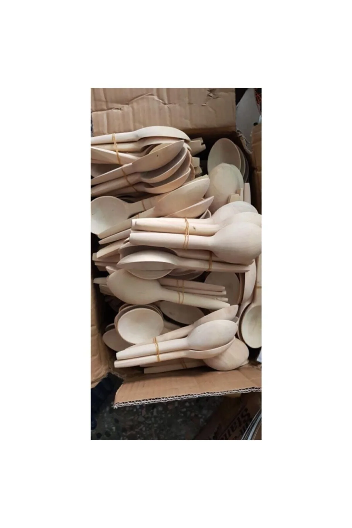 4 Adet Hakiki Şimşir Oyun Kaşığı