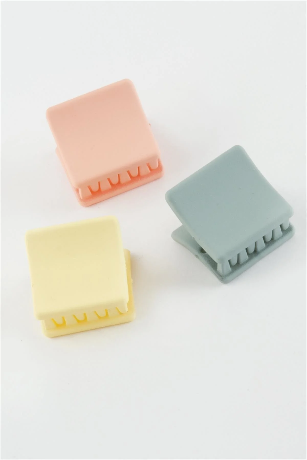 4 Adet Kare Minik Mandal Toka 2 cm