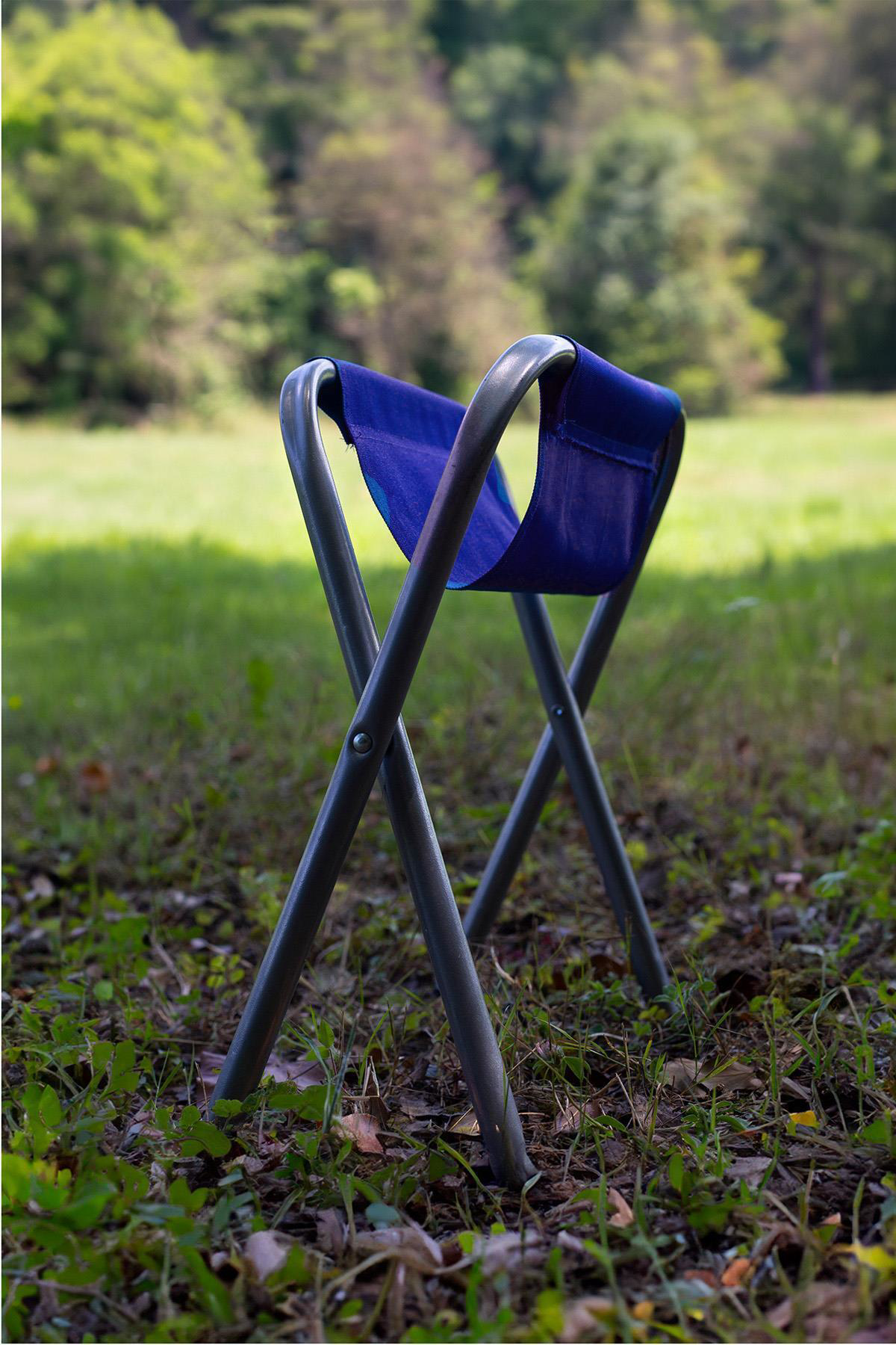 Mutfaksultani 4 Adet Lacivert Tabure Katlanir Balikçi Taburesi, Kamp Taburesi,