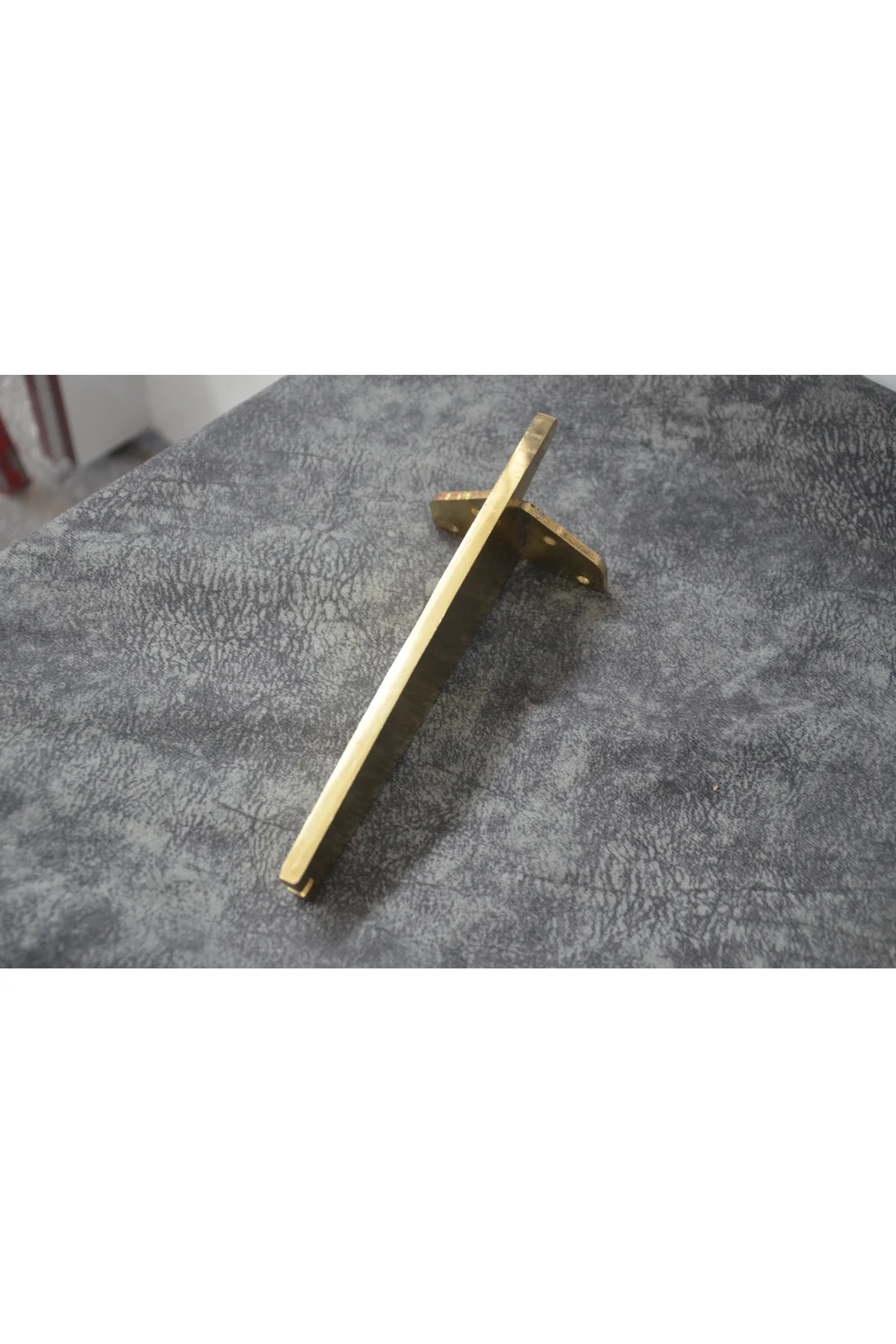 4 Adet Metal Gun Model 18 Cm Altın Renk Mobilya Ayağı