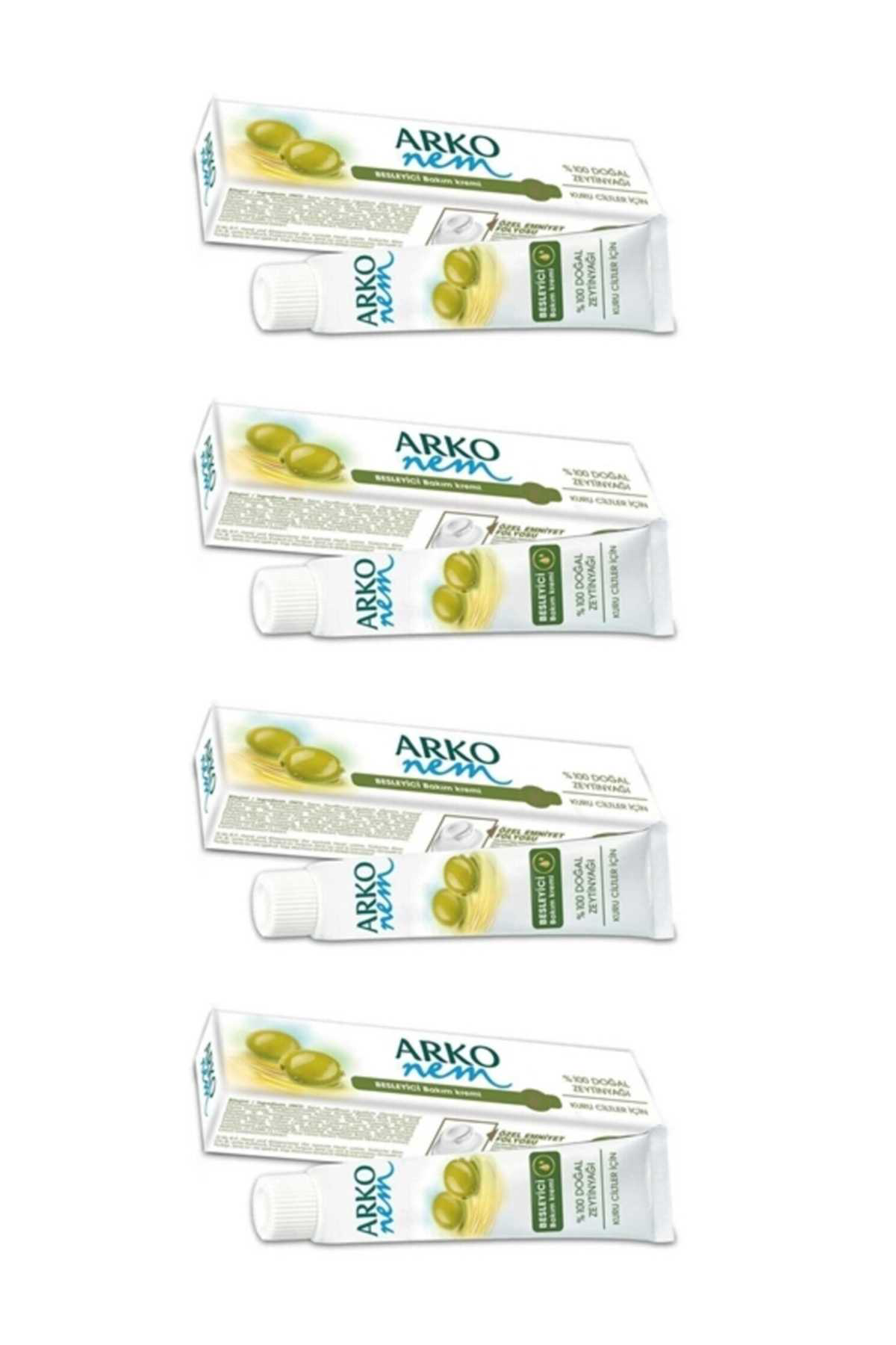 Just Cheap Store 4 Adet Naturel Zeytinyaği El Ve Vücut Bakim Kremi 20 Cc