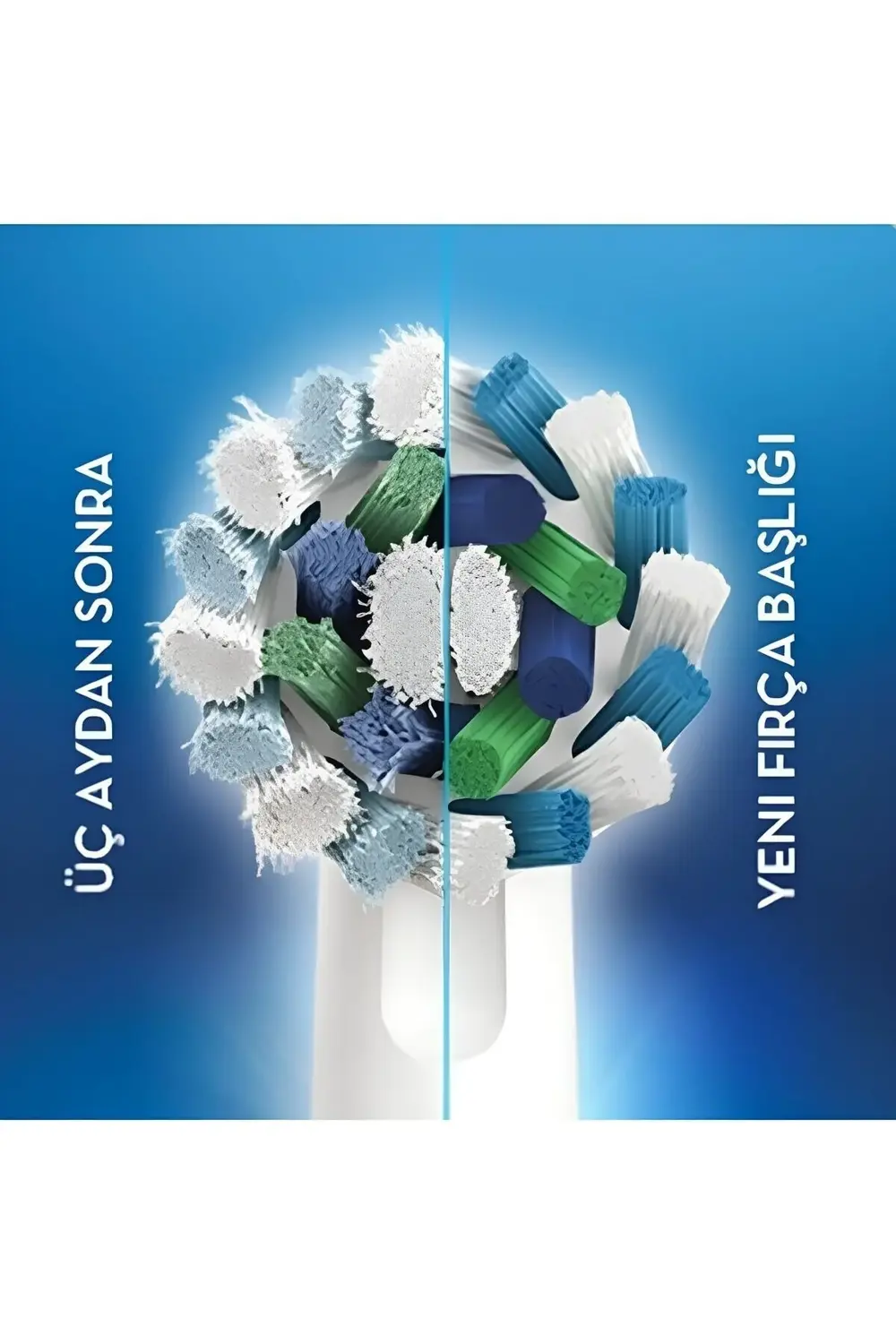 4 Adet Oral B Pilli Ve Elektrikli Diş Fırçalarına Uyumlu Yedek Ba