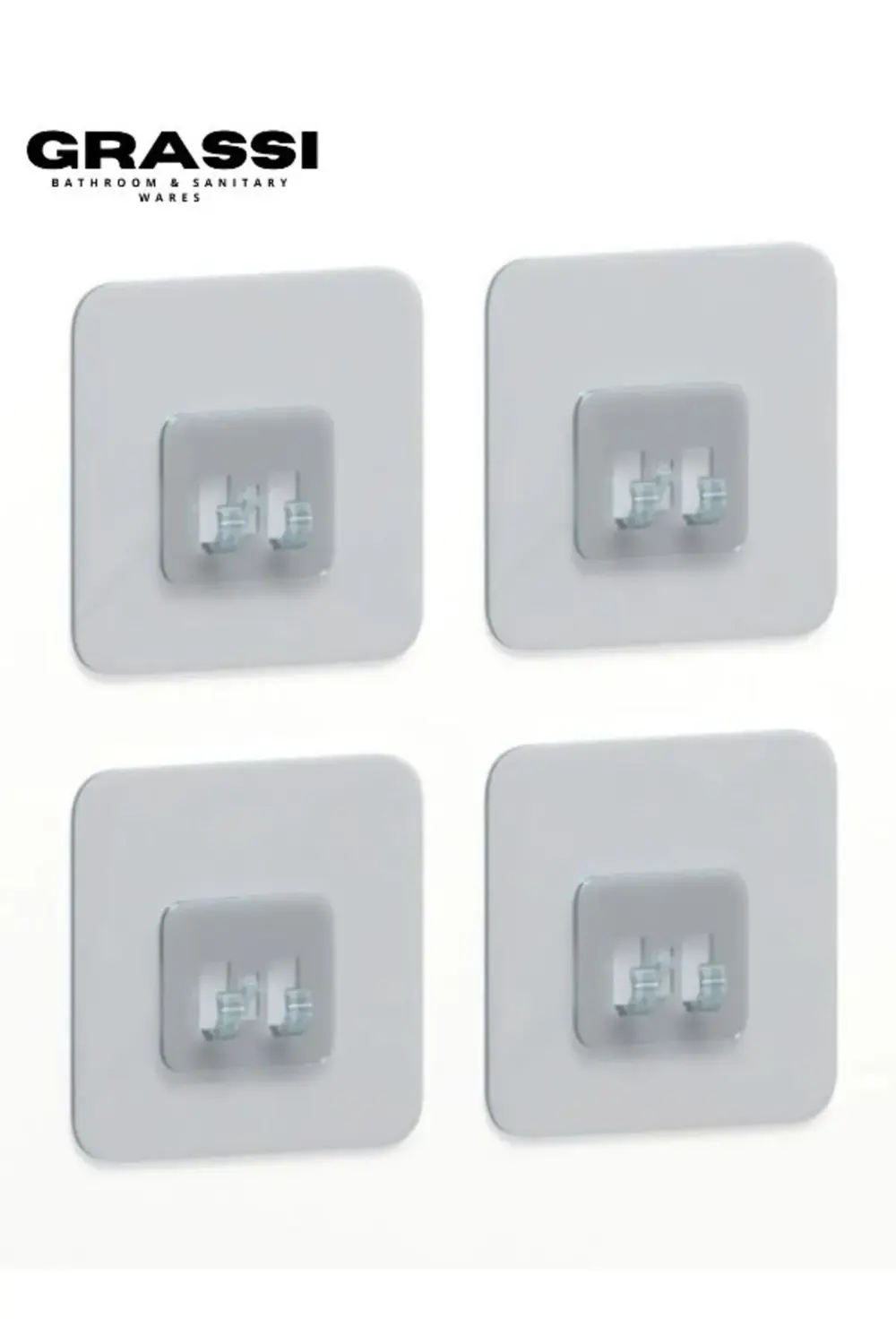 4 Adet Süper Güçlü Çerçeve Askısı Matkap Delme Yok Pin Delgisiz Y