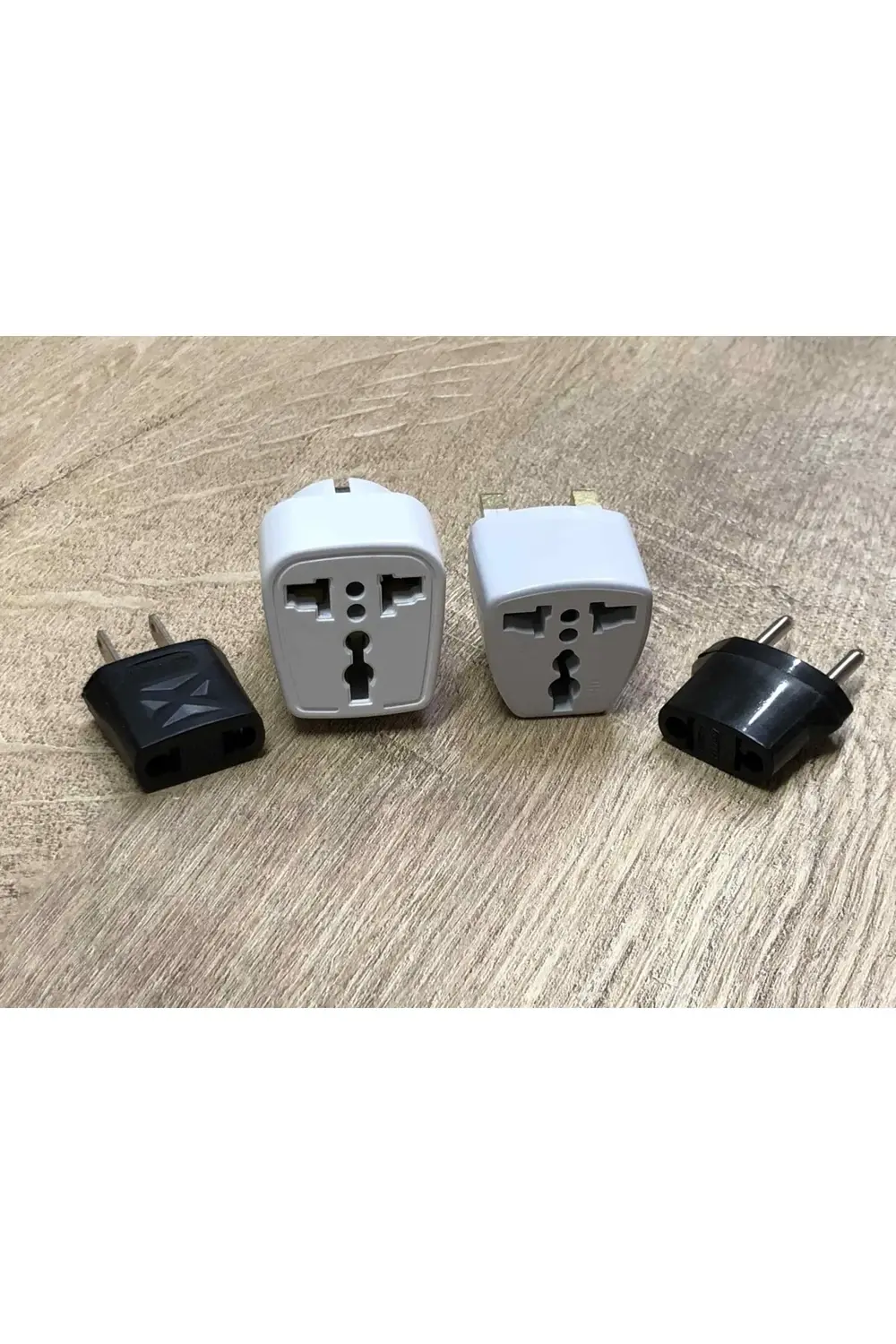 4 Adet Ulusal Elektrik Pirz Dönüştürücü Seti Amerikan Ingiliz Ara