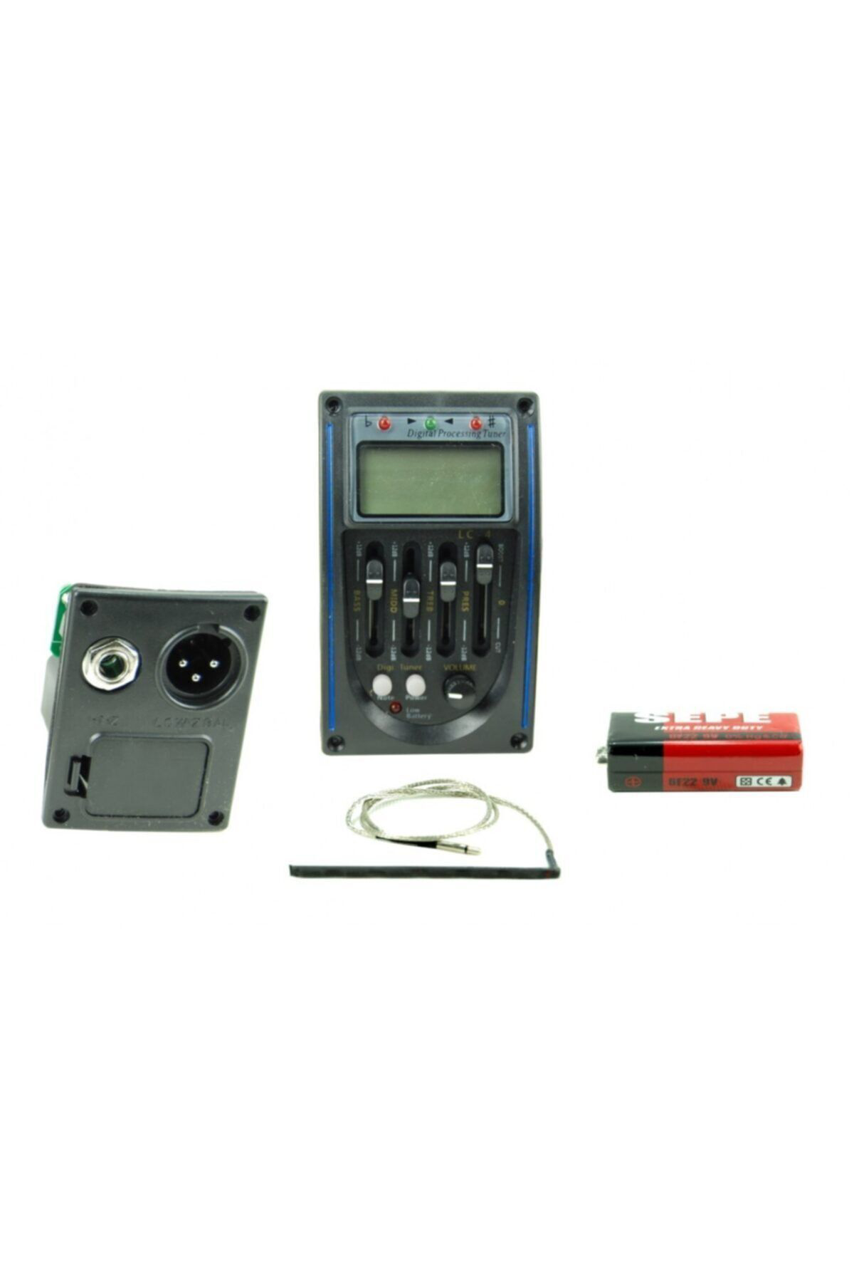 Prener Lc -4 Band Led Ekran Akort Aletli Ekolayzer-Eşikaltılı Set