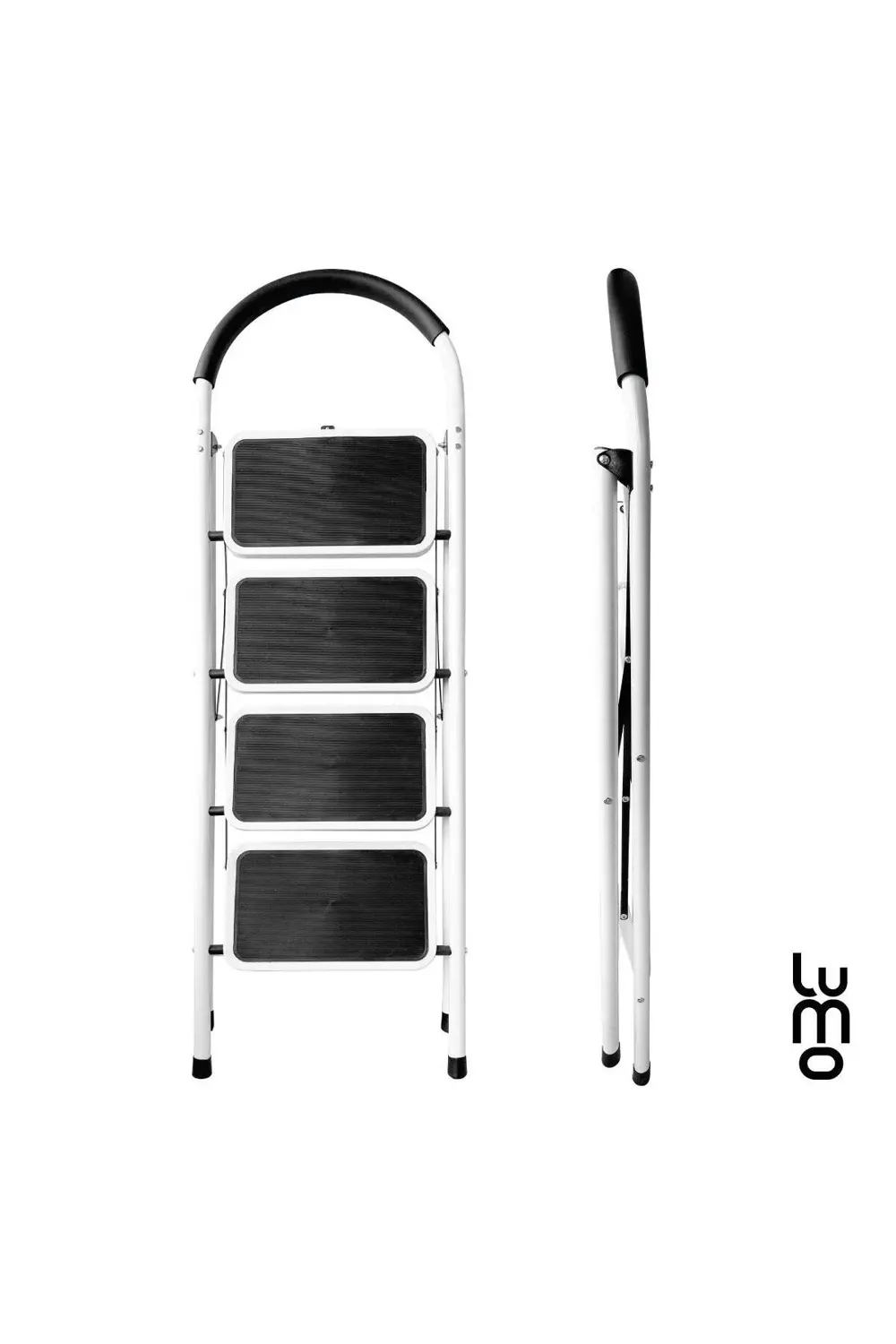 4 Basamaklı Katlanır Merdiven | Kaymaz Geniş Basamaklı Ev & Mutfa