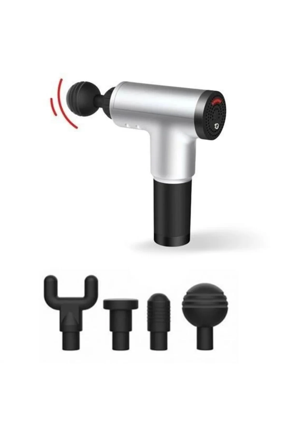 4 Başlıklı 6 Seviye Hız Ayarlı Vurmalı Kas Yoğurmalı Titreşimli M