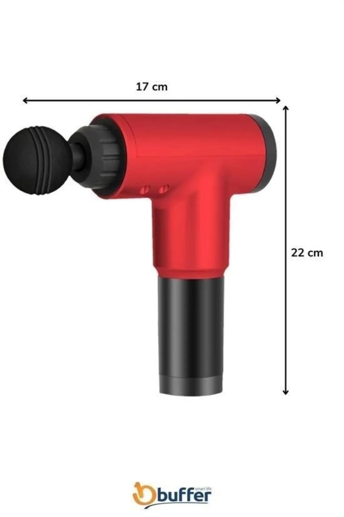 4 Başlıklı 6 Seviye Hız Ayarlı Vurmalı Kas Yoğurmalı Titreşimli M