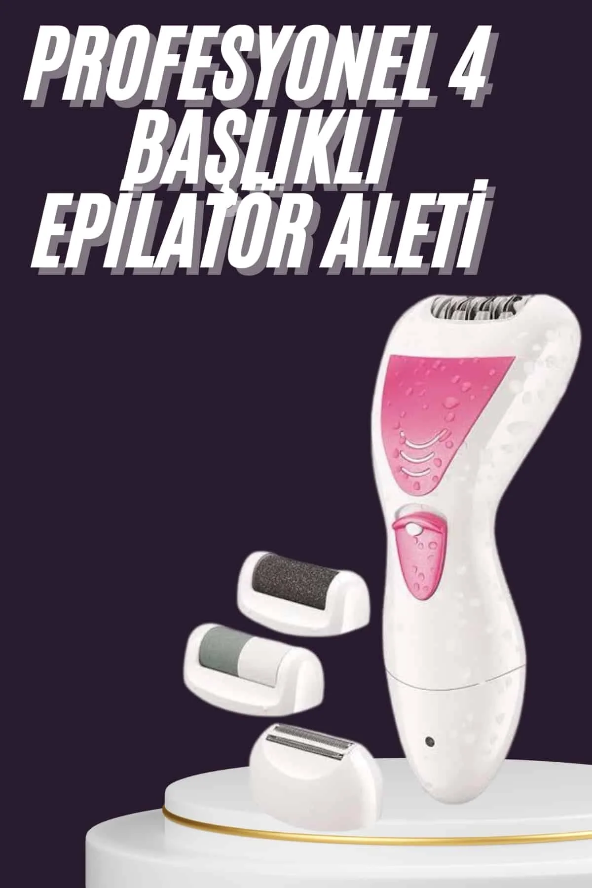 4 Başlıklı Lazer Öncesi Kısaltma Epilasyon Aleti Epilatör Çok Amaçlı Fiyatı, Yorumları ve Özellikleri
