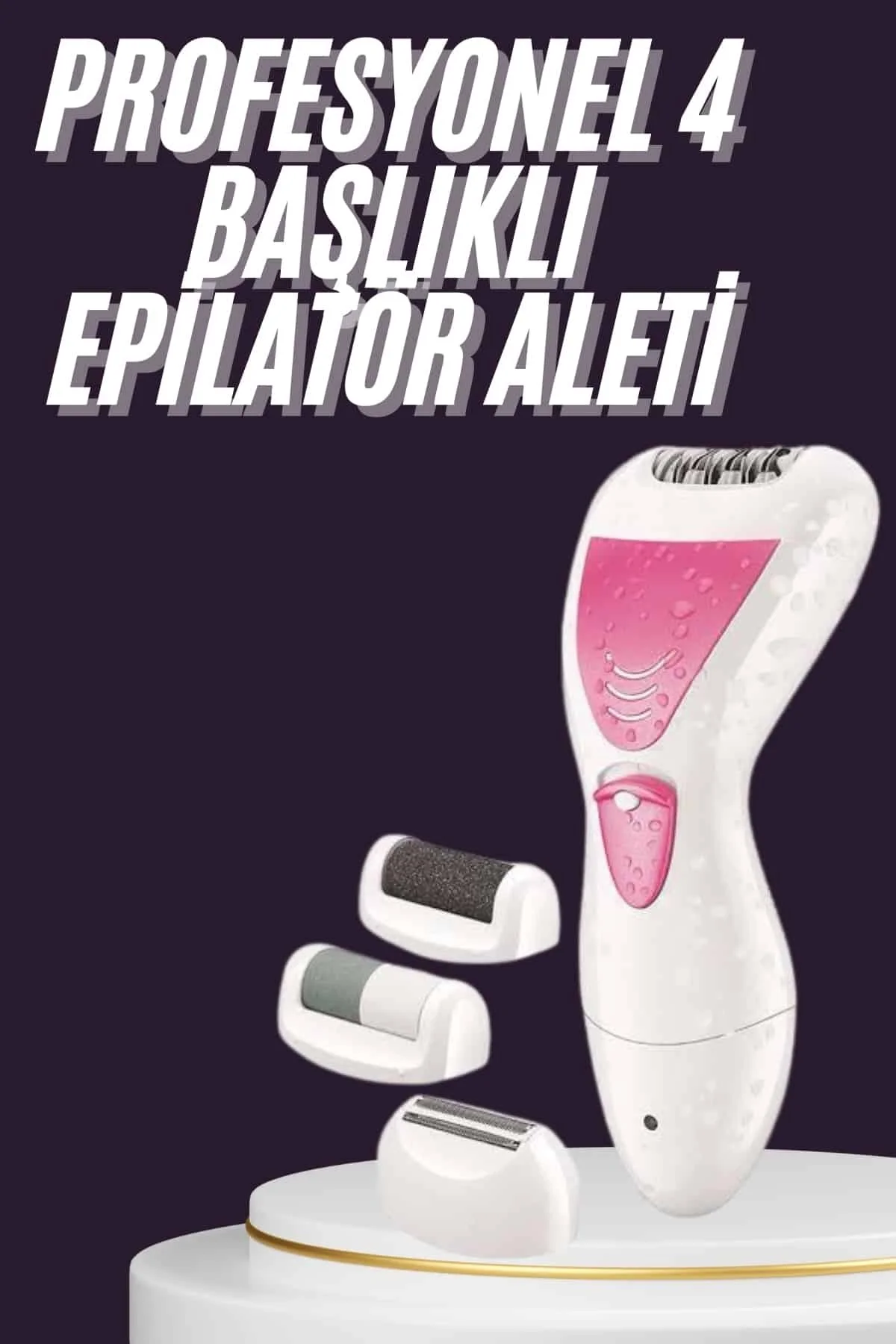 4 Başlıklı Lazer Öncesi Kısaltma Epilasyon Aleti Epilatör Çok Amaçlı 4 Başlıklı Lazer Öncesi Kısaltma Epilasyon Aleti Epilatör Çok Amaçlı
