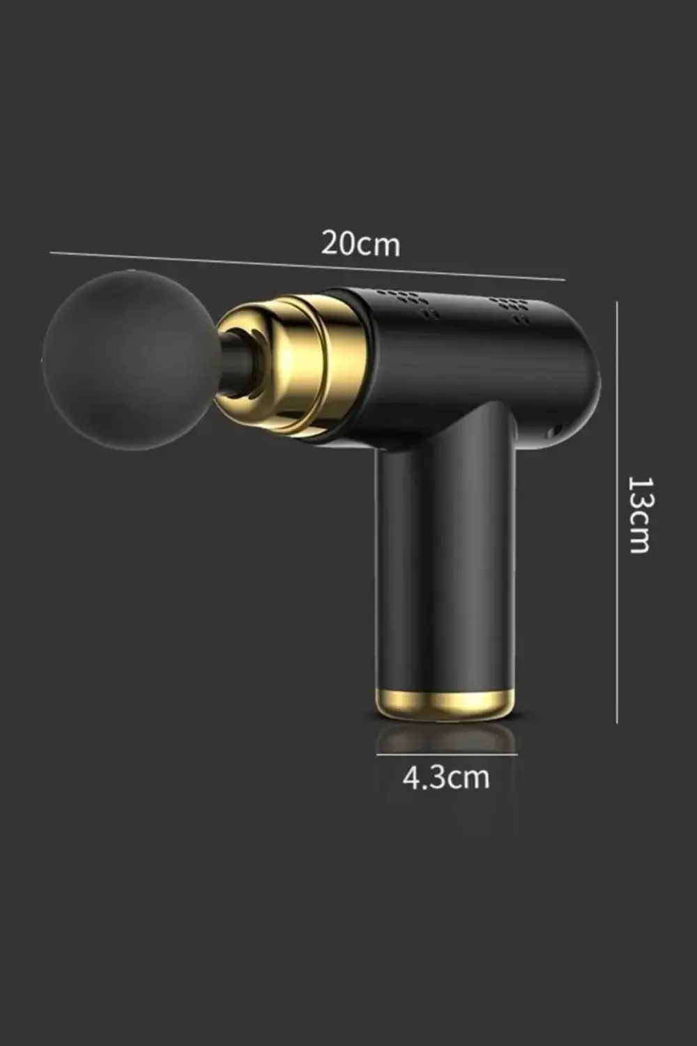 ® 4 Başlıklı USB Şarj Olabilen Masaj Tabancası