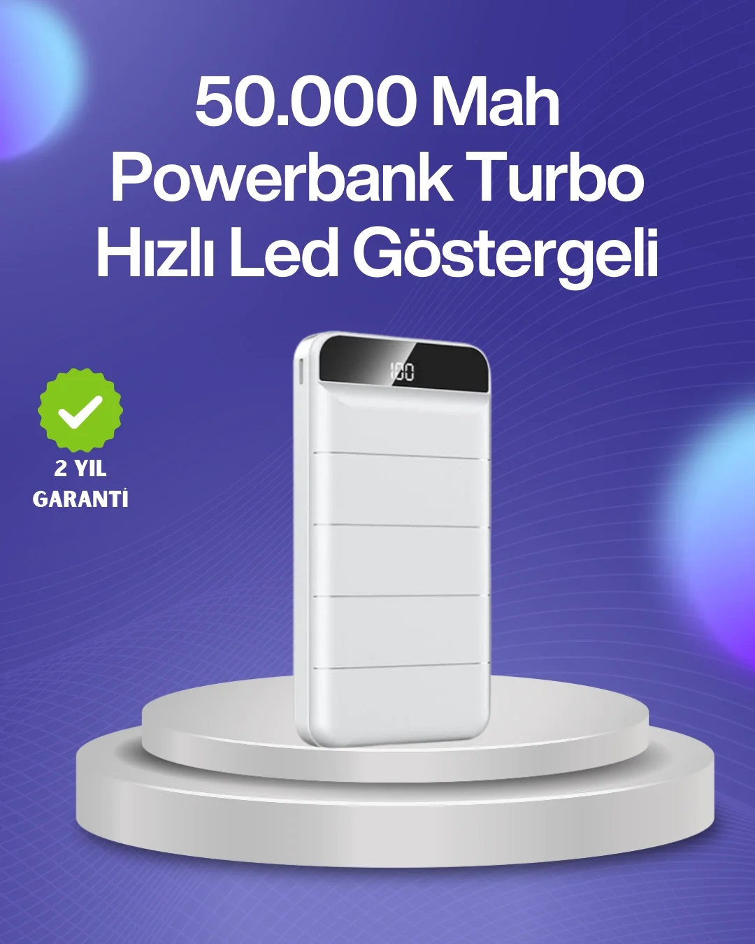 4 Cihazı Aynı Anda Şarj Edebilen Güçlü Powerbank 50000 mAh Fiyatı, Yorumları ve Özellikleri