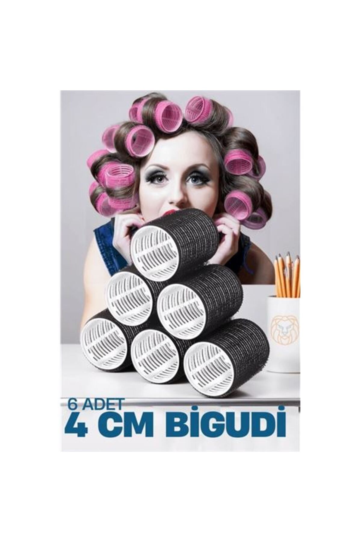 Modacar 4 Cm Bigudi 6 Li Paket