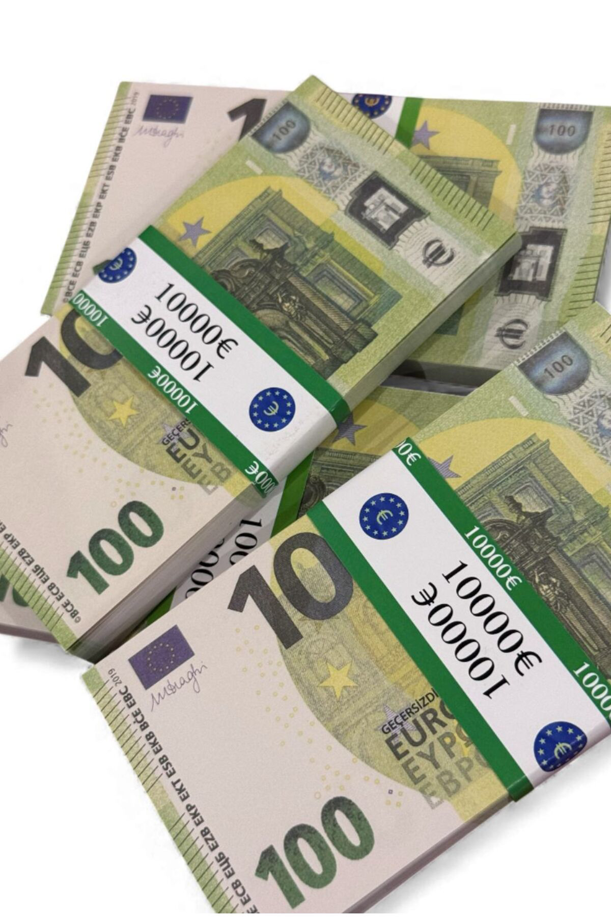 4 Deste 100 Euro Düğün, Kına, Parti ve Çekim Şaka Parası – Dekora