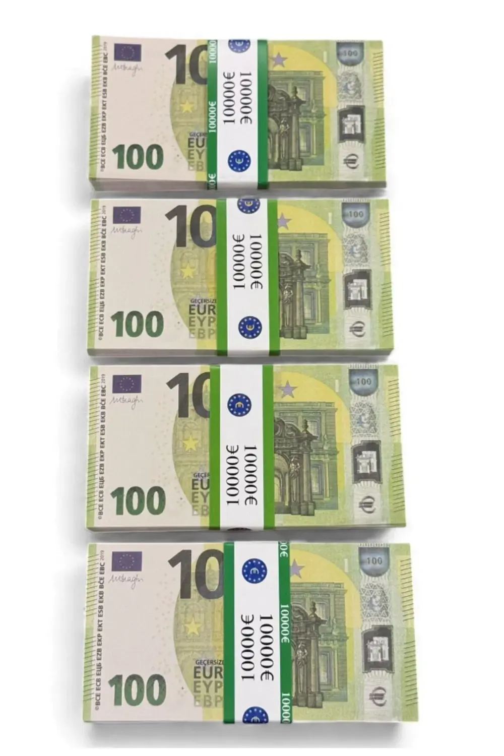 4 Deste 100 Euro Düğün, Kına, Parti ve Çekim Şaka Parası – Dekora
