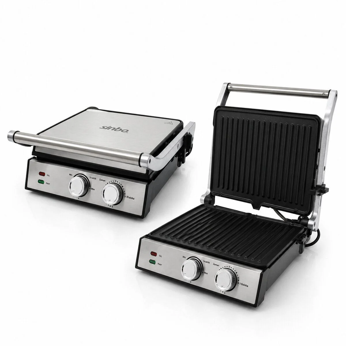 4 Dilim Kapasiteli Çok Fonksiyonlu Izgara ve Tost Makinesi