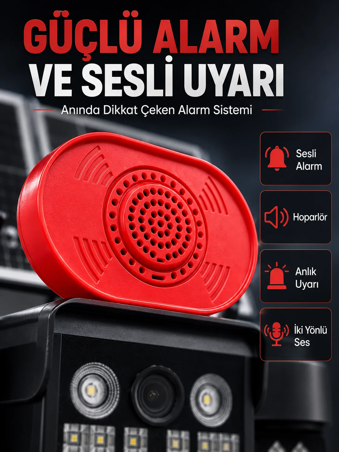 4 Farklı Kamera Modülü ile Aynı Anda Daha Geniş Alanları Görüntüleyebilen Akıllı Güvenlik Sistemi