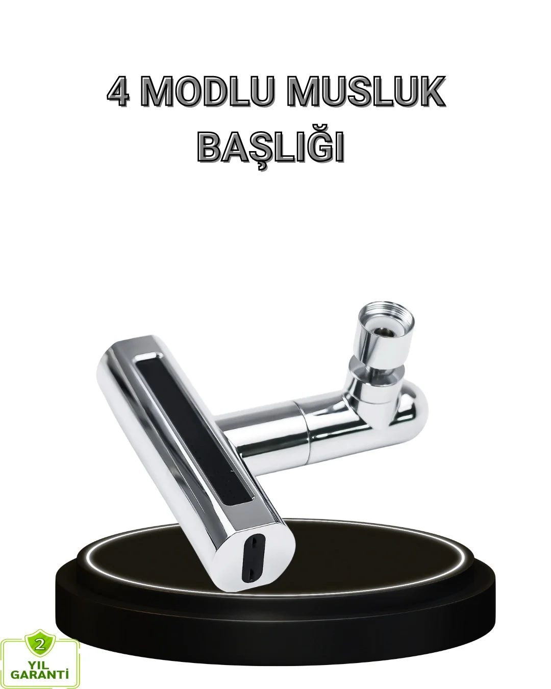4 Fonksiyonlu Musluk Başlığı 360 Derece Dönebilen ve Su Tasarruflu 4 Fonksiyonlu Musluk Başlığı 360 Derece Dönebilen ve Su Tasarruflu