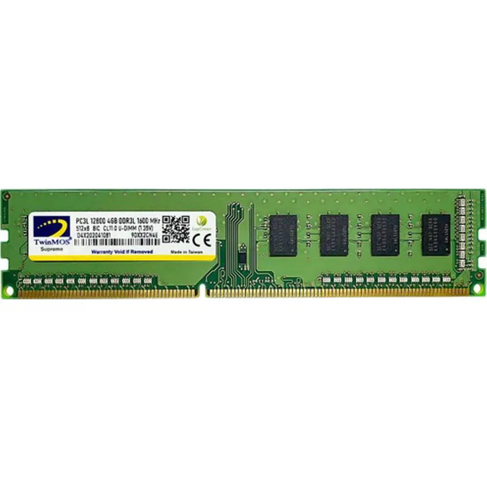4 GB DDR3 1600MHz  1.35 LOW VOLTAGE (MDD3L4GB1600D)