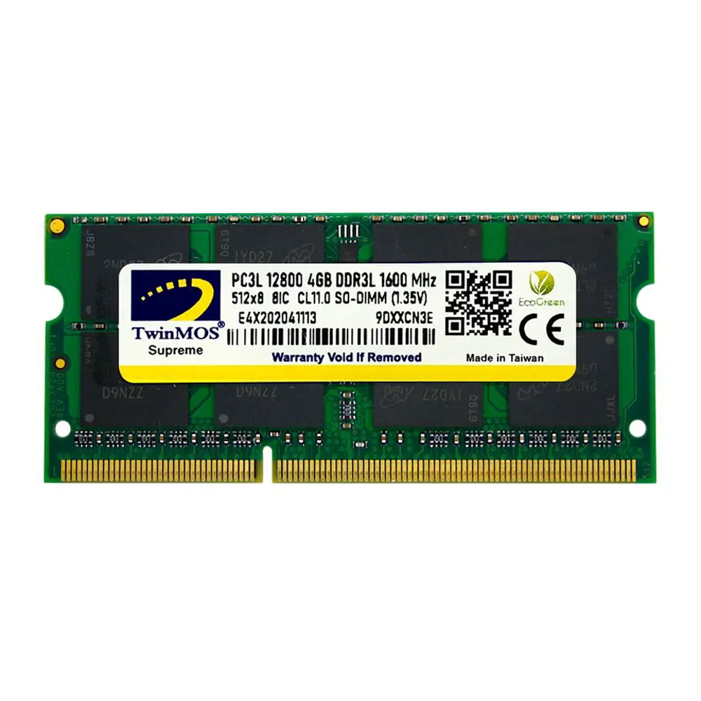 4 GB DDR3 1600MHz  1.35V LOW VOLTAGE SODIMM (MDD3L4GB1600N)