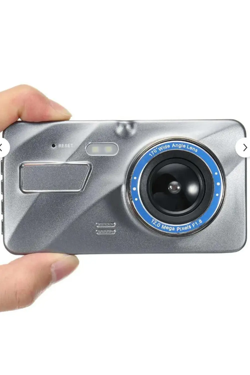 4” Geniş Ekranlı Araç Kamerası – 1080P Çift Kamera, Park Yardım,