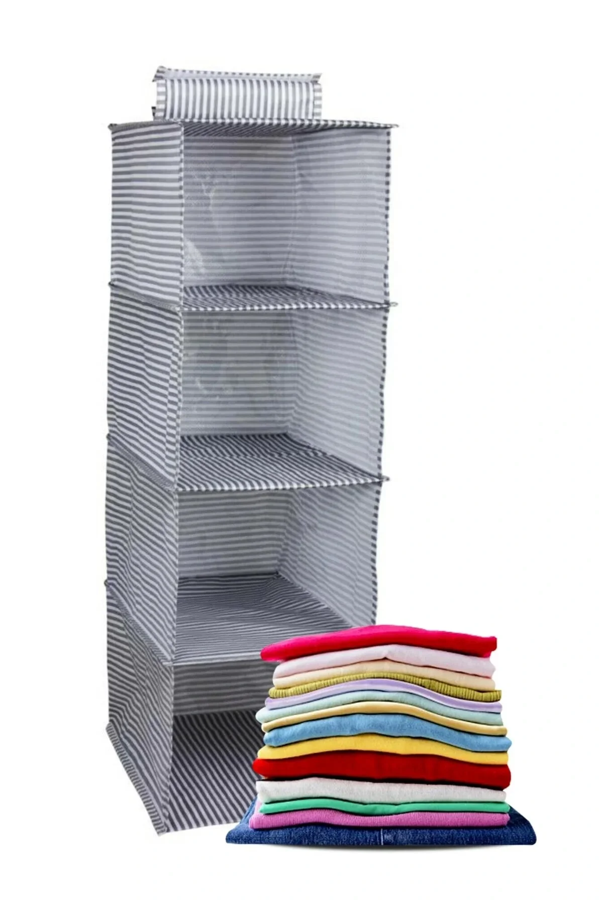 4 Gözlü Dolap Organizer Zebra Model 4 Gözlü Dolap Organizer Zebra Model