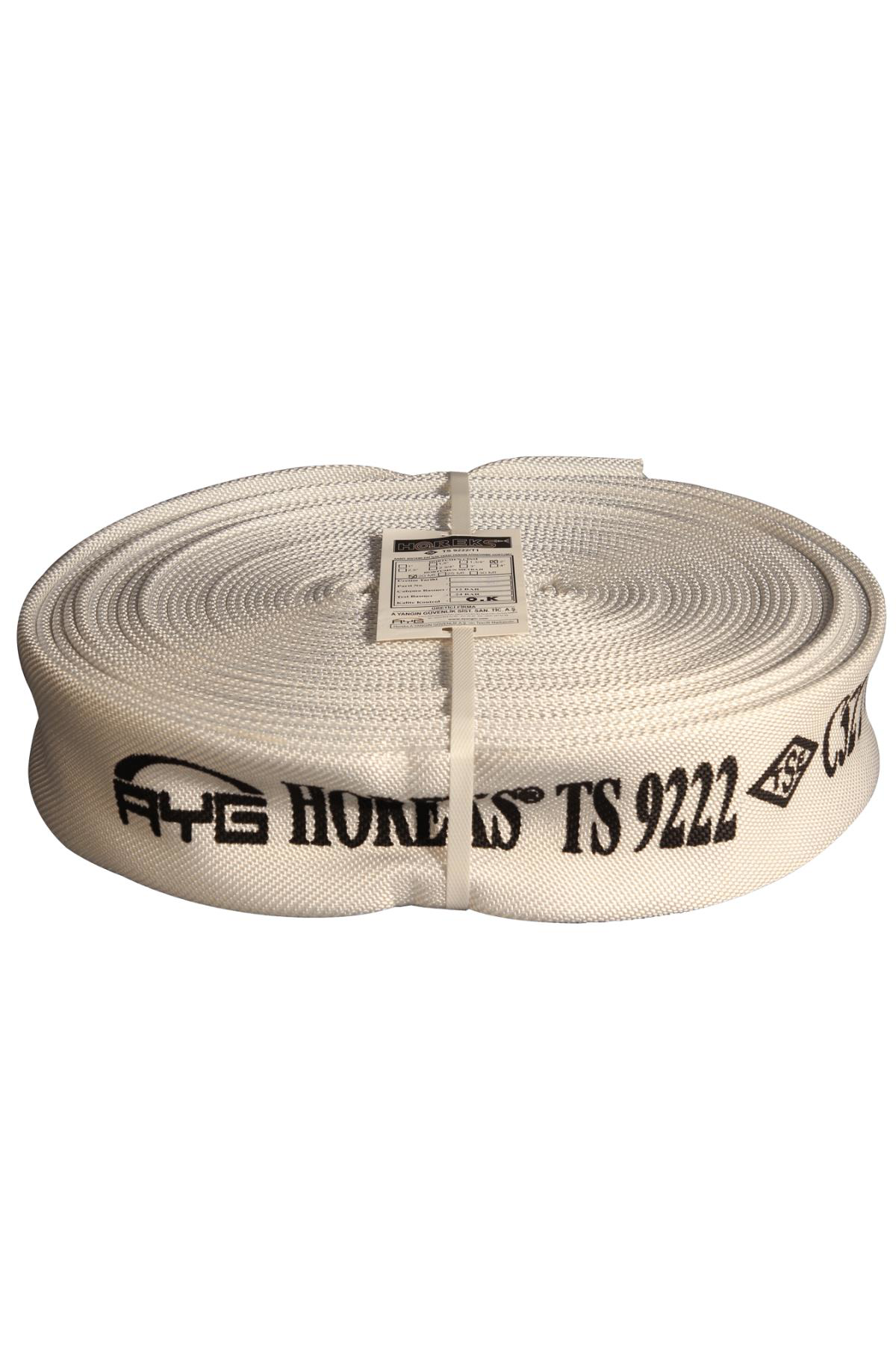 Evimdeyokyok 4" İçi Pvc Beyaz 30 Metre Yangin Hortumu Ts 9222 - Ts En 14540 Be
