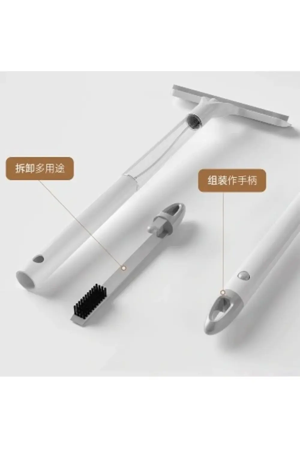 4 İn 1 Spreyli Çek Çekli Camsil Ve Fırça Atı