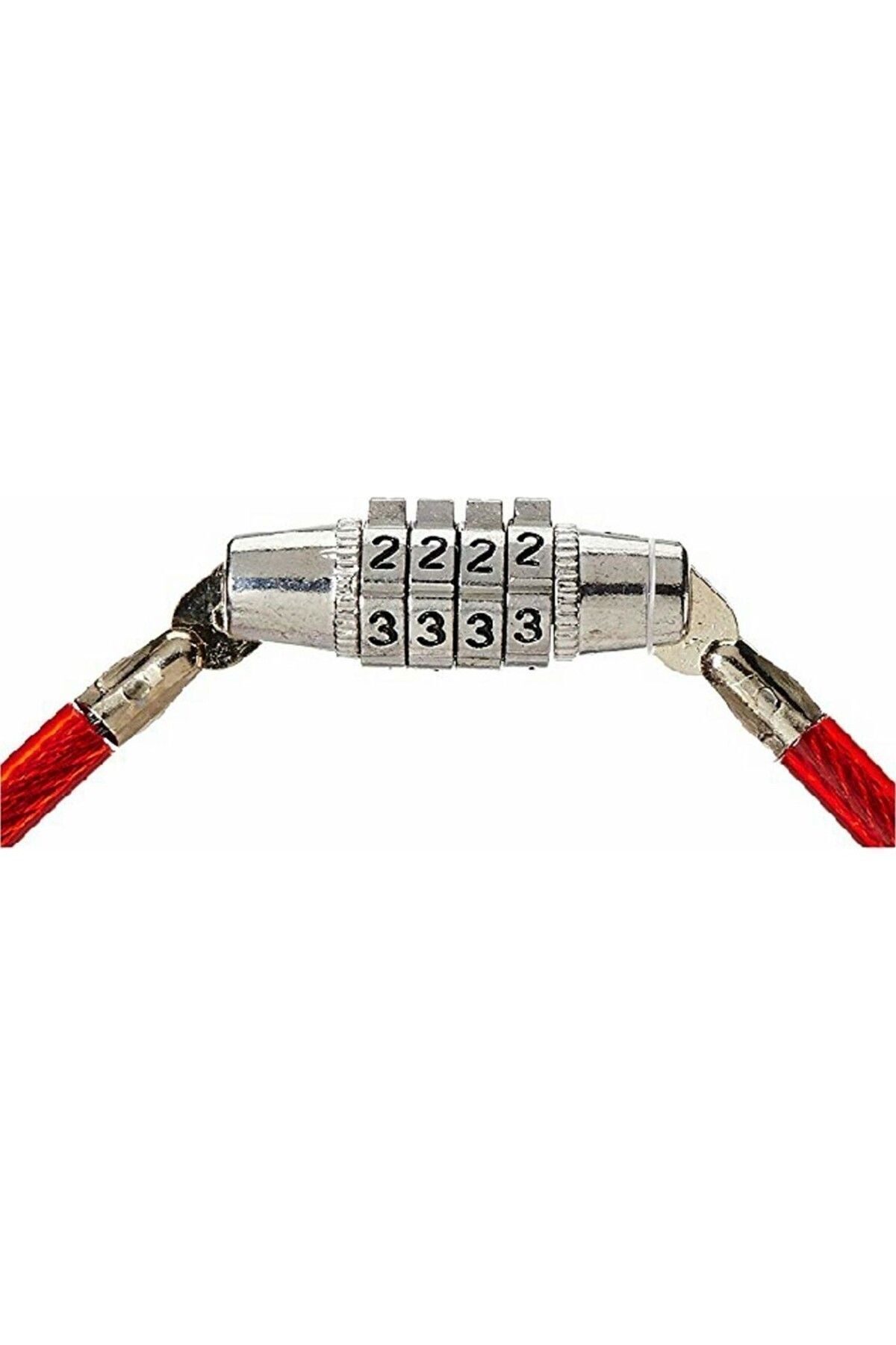 4 Kademe Şifreli 50 Cm Bisiklet Kilidi 427626