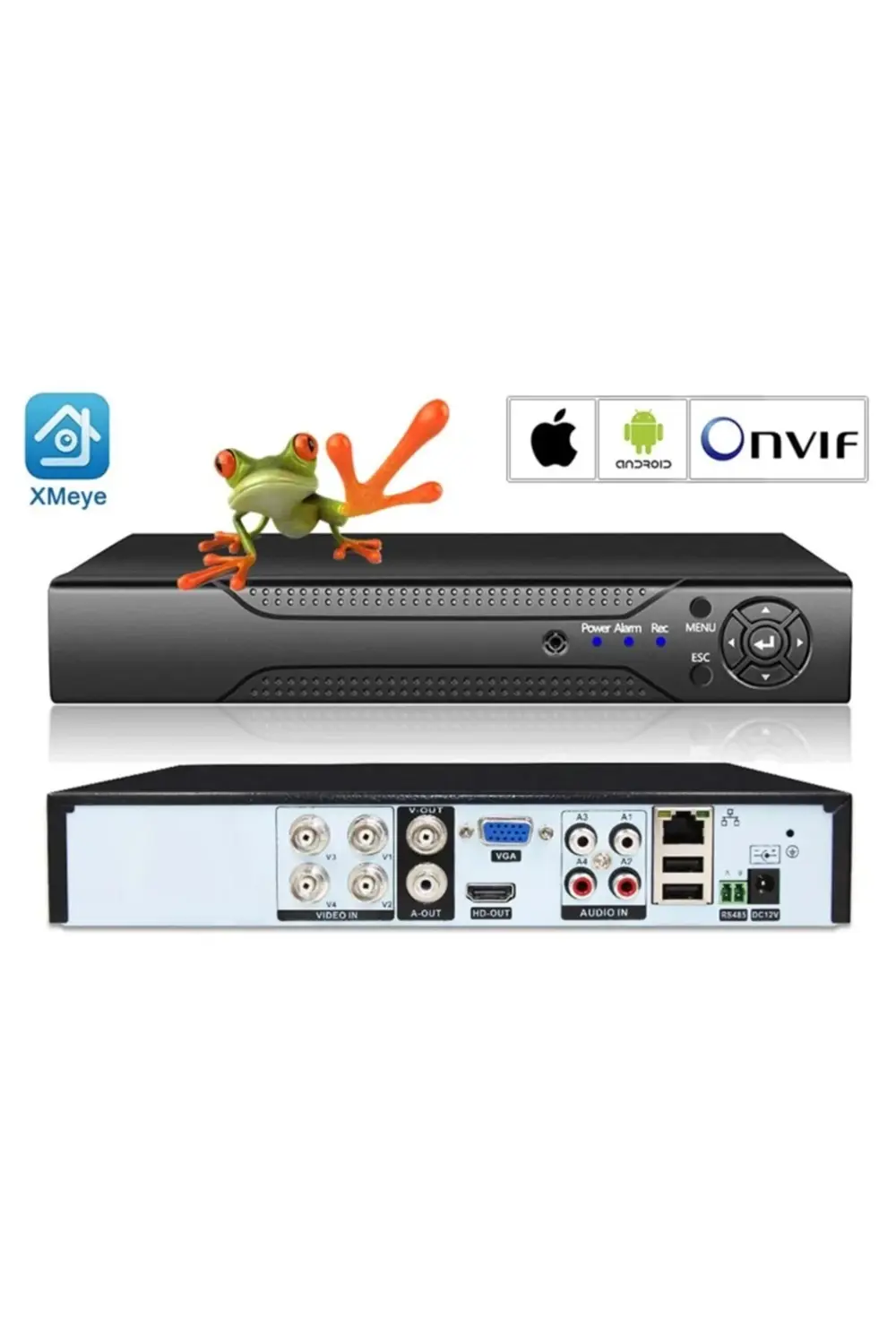 4 Kanal 5mp H.265+ Dvr Vn-4004 Nt