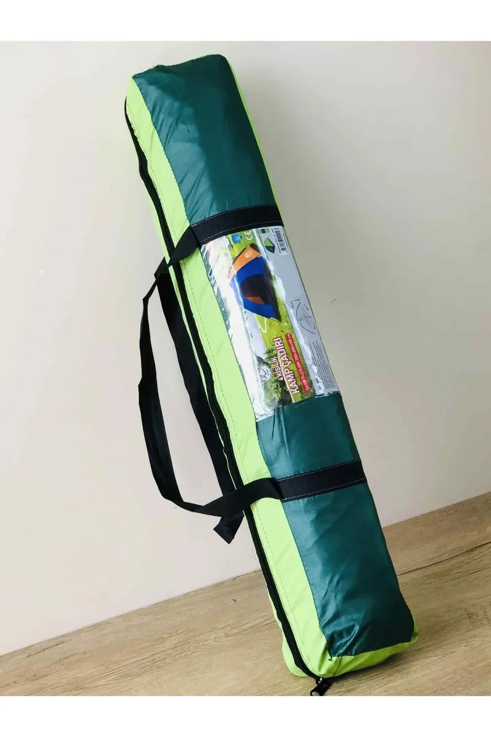 4 Kişilik Ince Yazlık Çadır Ultra Hafif Taşıma Çantasında Yeşil R