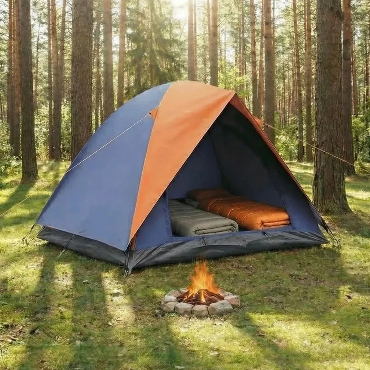 4 Kişilik Manuel Kurulum Gölgelikli Kamp Çadırı – Aile, Doğa, Piknik Ve Outdoor 200x200x135 Cm Bx40 Fiyatı, Yorumları ve Özellikleri