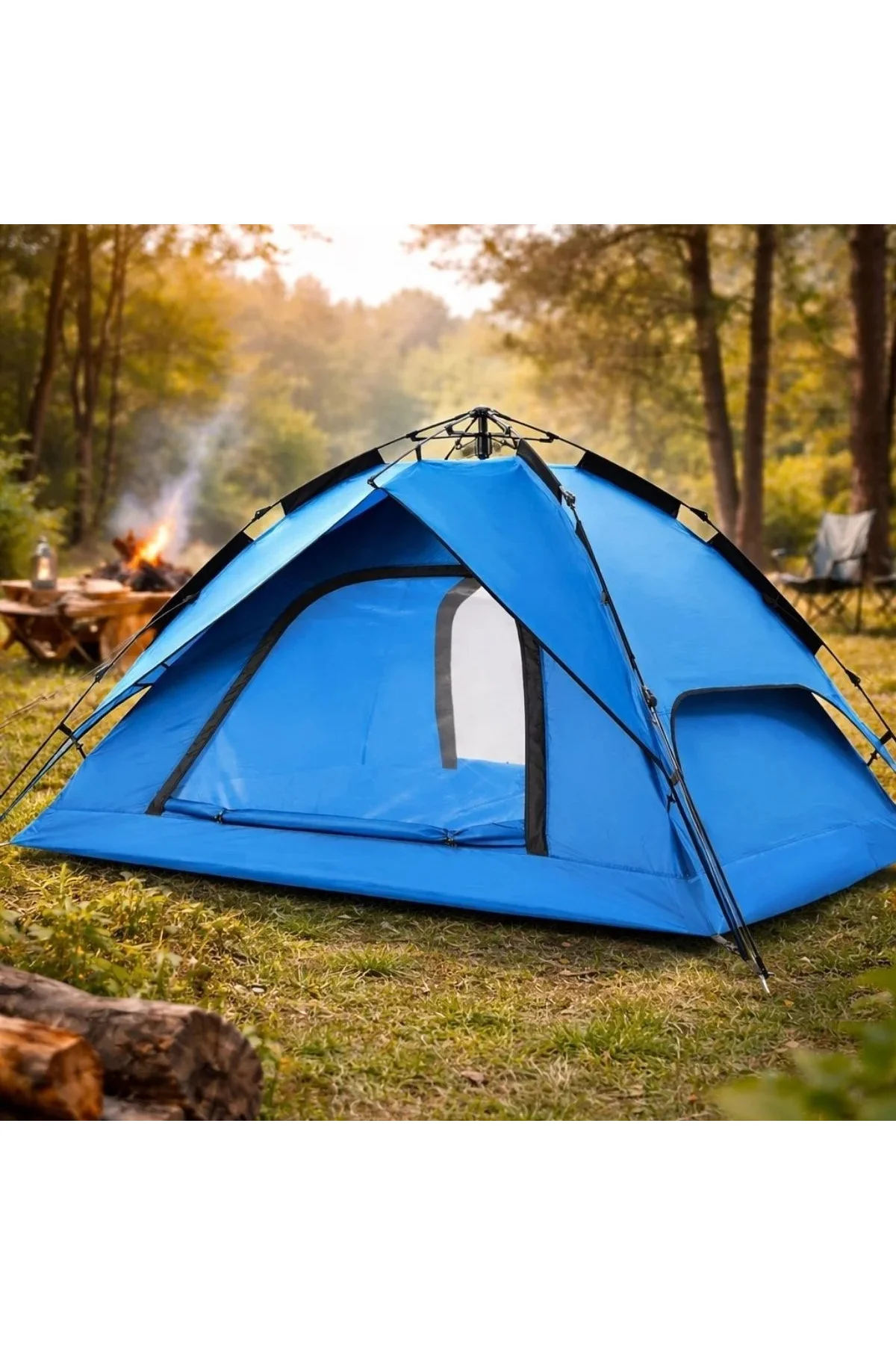 4 Kişilik Otomatik Kamp Çadırı – Çift Katmanlı, Suya Dayanıklı, Hızlı Kurulum Outdoor Aile ve Doğa Ç 4 Kişilik Otomatik Kamp Çadırı – Çift Katmanlı, Suya Dayanıklı, Hızlı Kurulum Outdoor Aile ve Doğa Ç