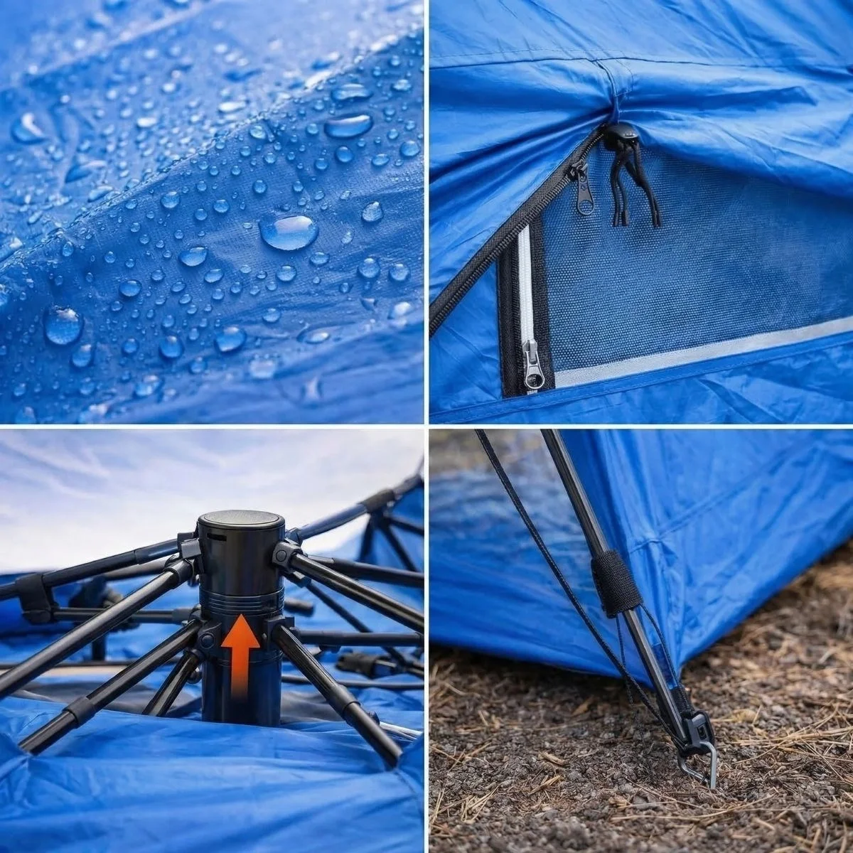 4 Kişilik Otomatik Kamp Çadırı – Çift Katmanlı, Suya Dayanıklı, Hızlı Kurulum Outdoor Aile Ve Doğa Çadırı 200x200x140 Cm Bx40 Fiyatı, Yorumları ve Özellikleri