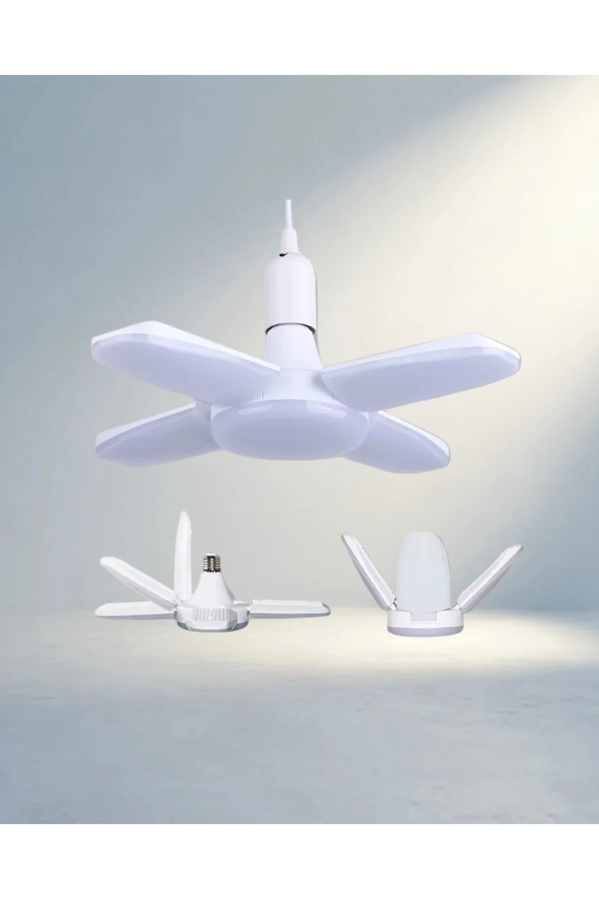 4 Kollu Led Ampül 60 Watt Beyaz Işık (Katlanabilir Model) 4 Kollu Led Ampül 60 Watt Beyaz Işık (Katlanabilir Model)