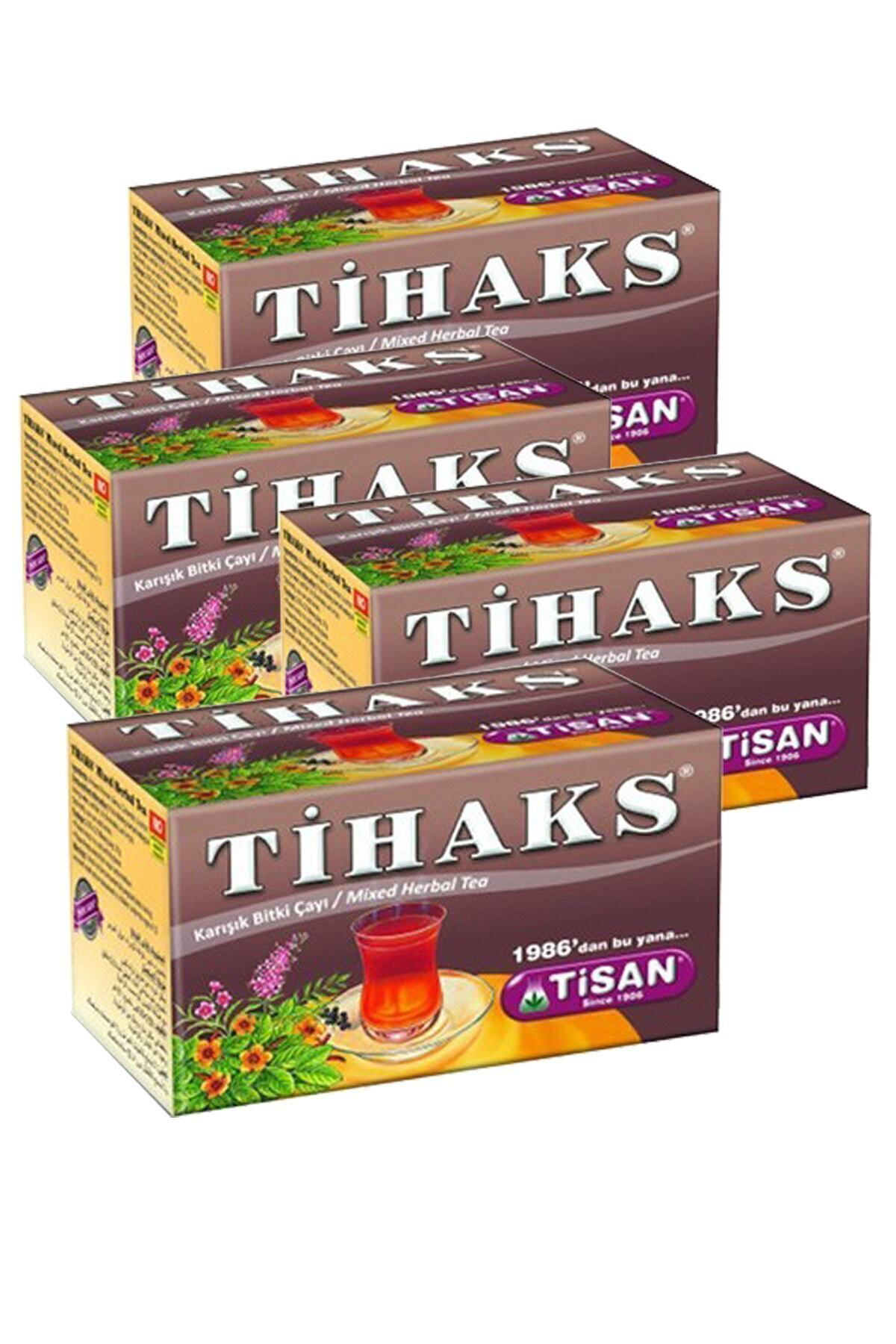 4 Kutu Tihaks Sallama Tilaks Karışık Bitki Çayı Poşet Çay Tilax 4