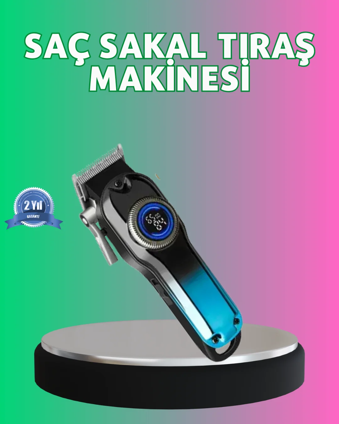 4 Limit Tarağı ve Ayarlanabilir Kesim Uzunluğu Saç Makinesi 4 Limit Tarağı ve Ayarlanabilir Kesim Uzunluğu Saç Makinesi