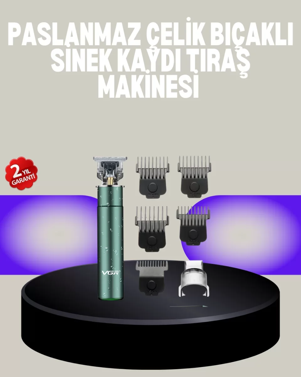 4 Limit Taraklı IPX5 Su Geçirmez Saç Kesme Makinesi - Lisinya