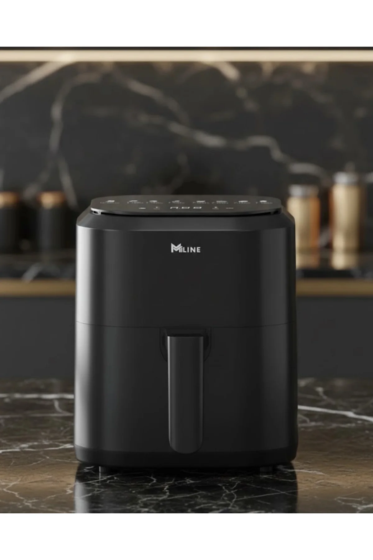 4 Litre 1360w Dokunmatik Yağsız Airfryer Sıcak Hava Fritözü