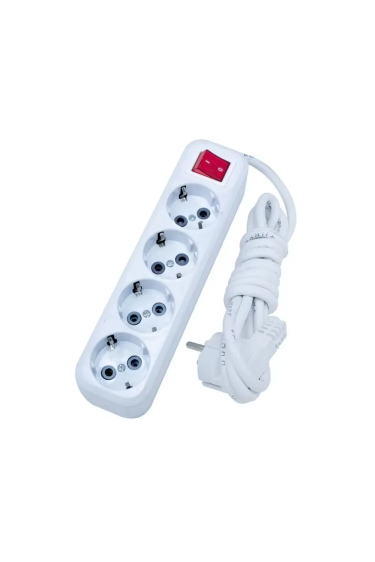 Just Cheap Store 4 Lü 2 Mt Anahtarli Grup Priz Ast-A402