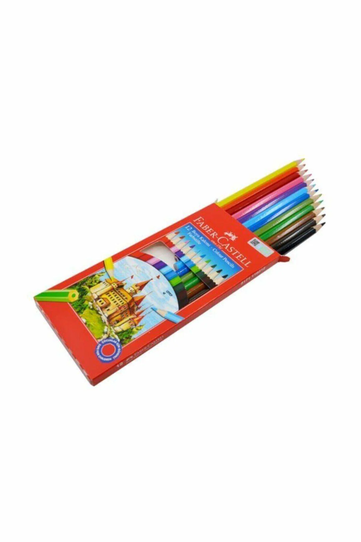 4 lü Boyama Seti - (12'li Kuruboya + Suluboya +Keçeli+ Pastel Boy