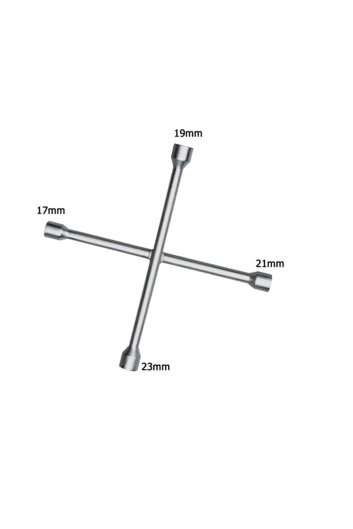 4 lü Çelik Bijon Anahtarı 17-19-21-23mm