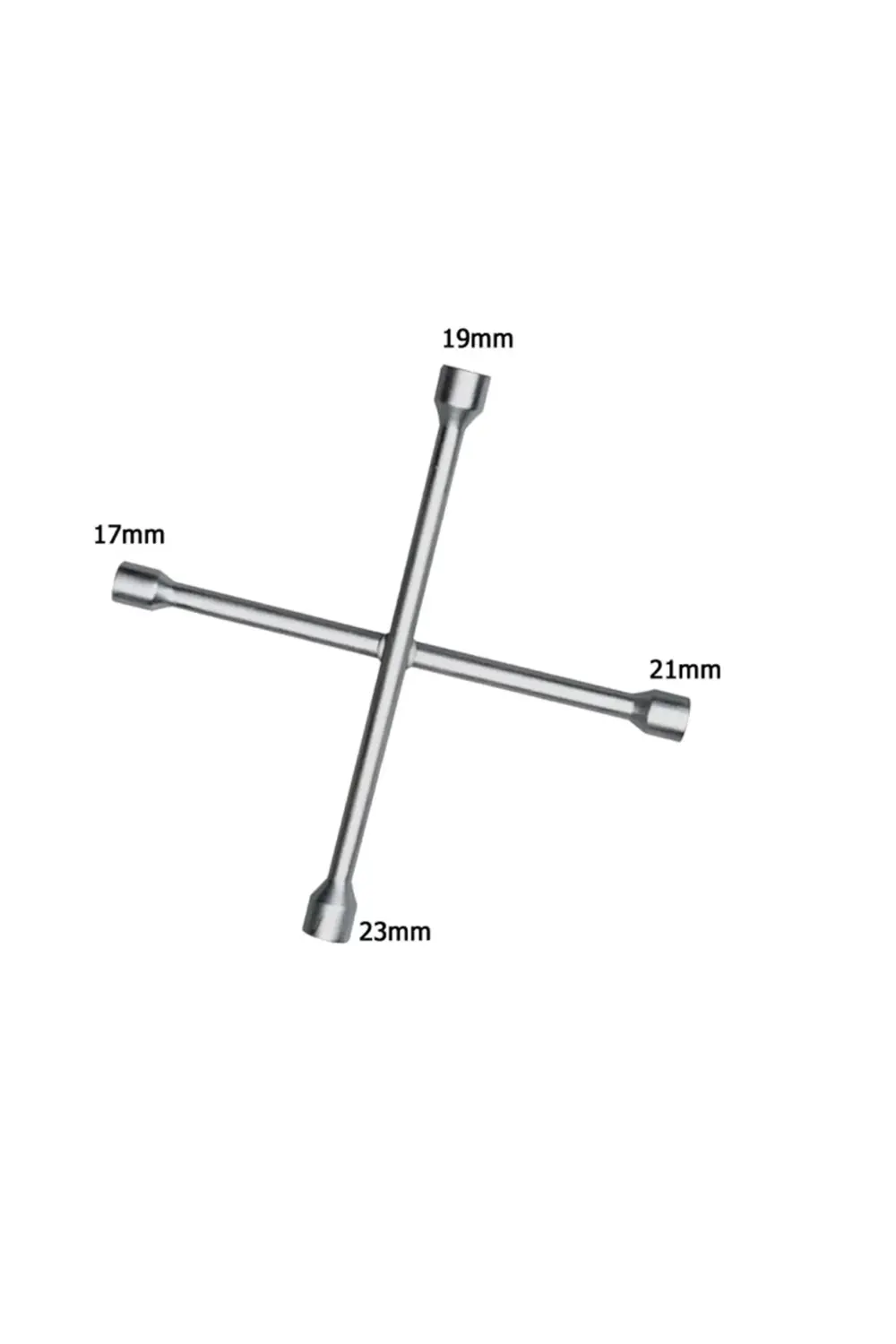 4 lü Çelik Bijon Anahtarı 17-19-21-23mm