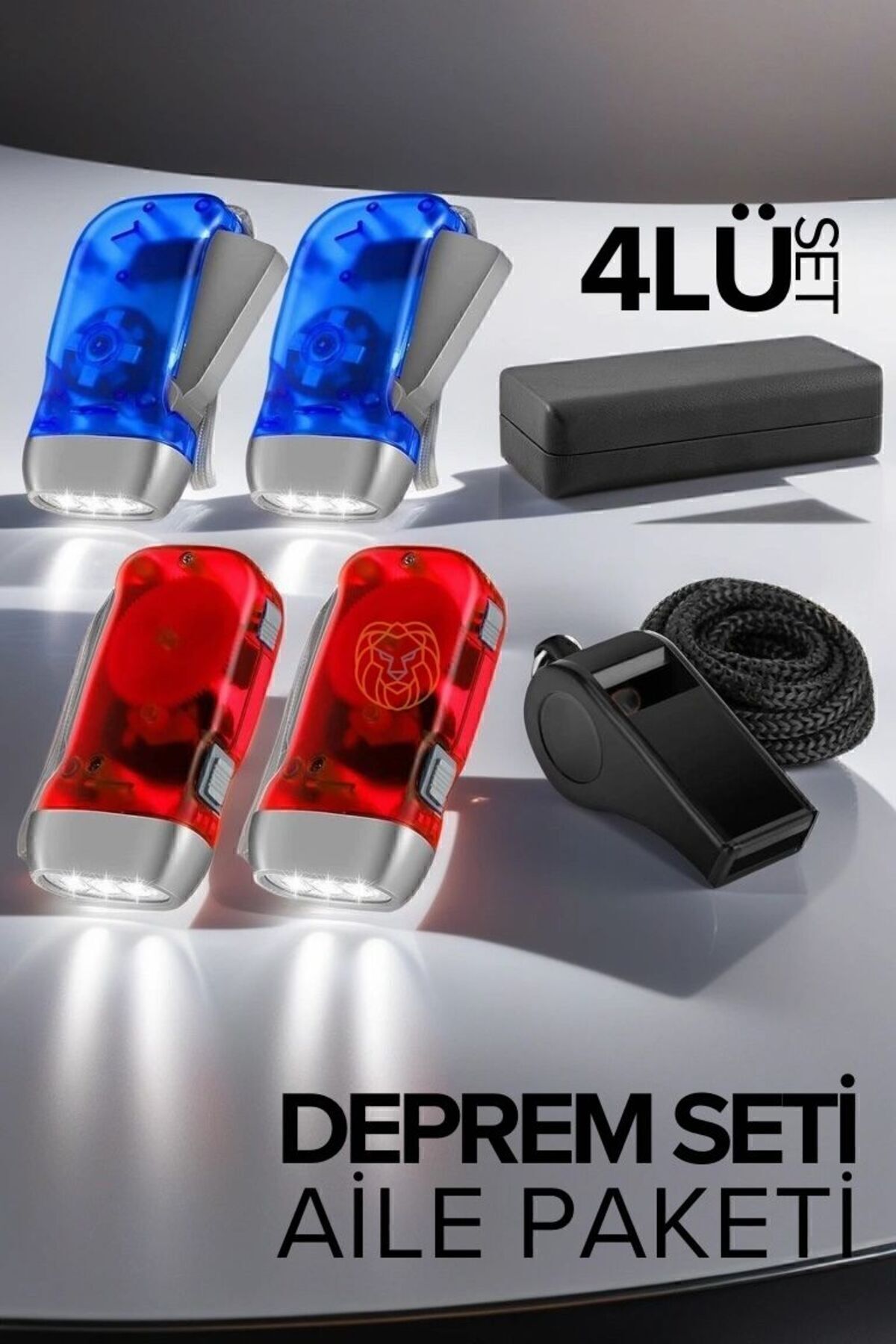 Transformacion 4 Lü Deprem Setipilsiz El Feneri Düdük Aile Paketi